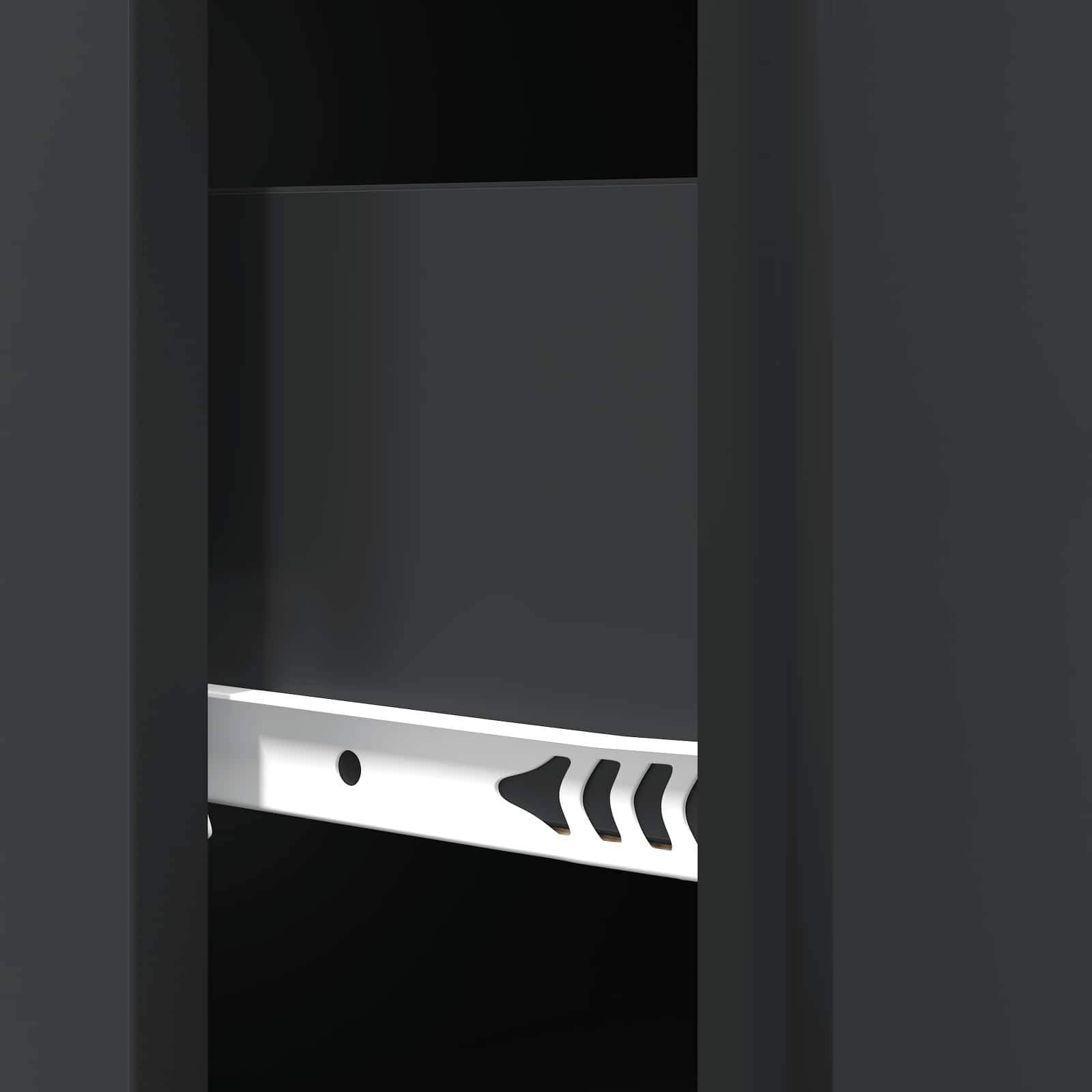 Schubladenschrank 66 x 34,5 x 90 cm Holzwerkstoff Schwarz