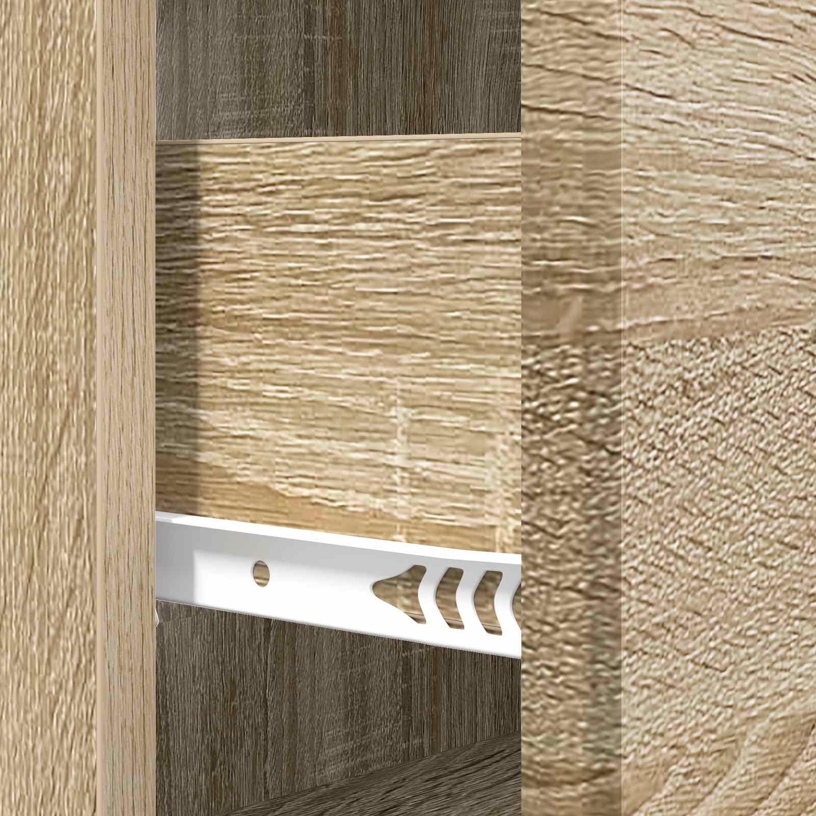 Schubladenschrank 66 x 34,5 x 90 cm Holzwerkstoff Sonoma-Eiche