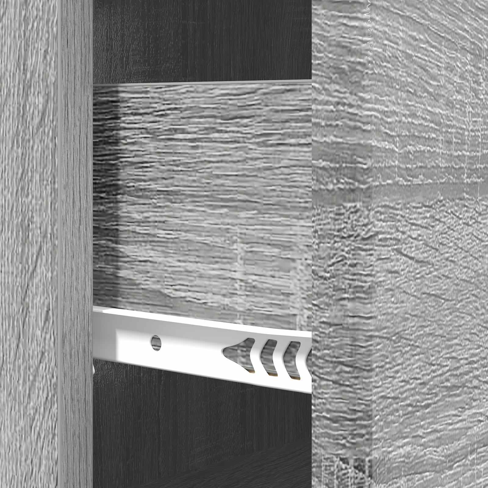 Schubladenschrank 66 x 34,5 x 90 cm Holzwerkstoff Sonoma-Grau