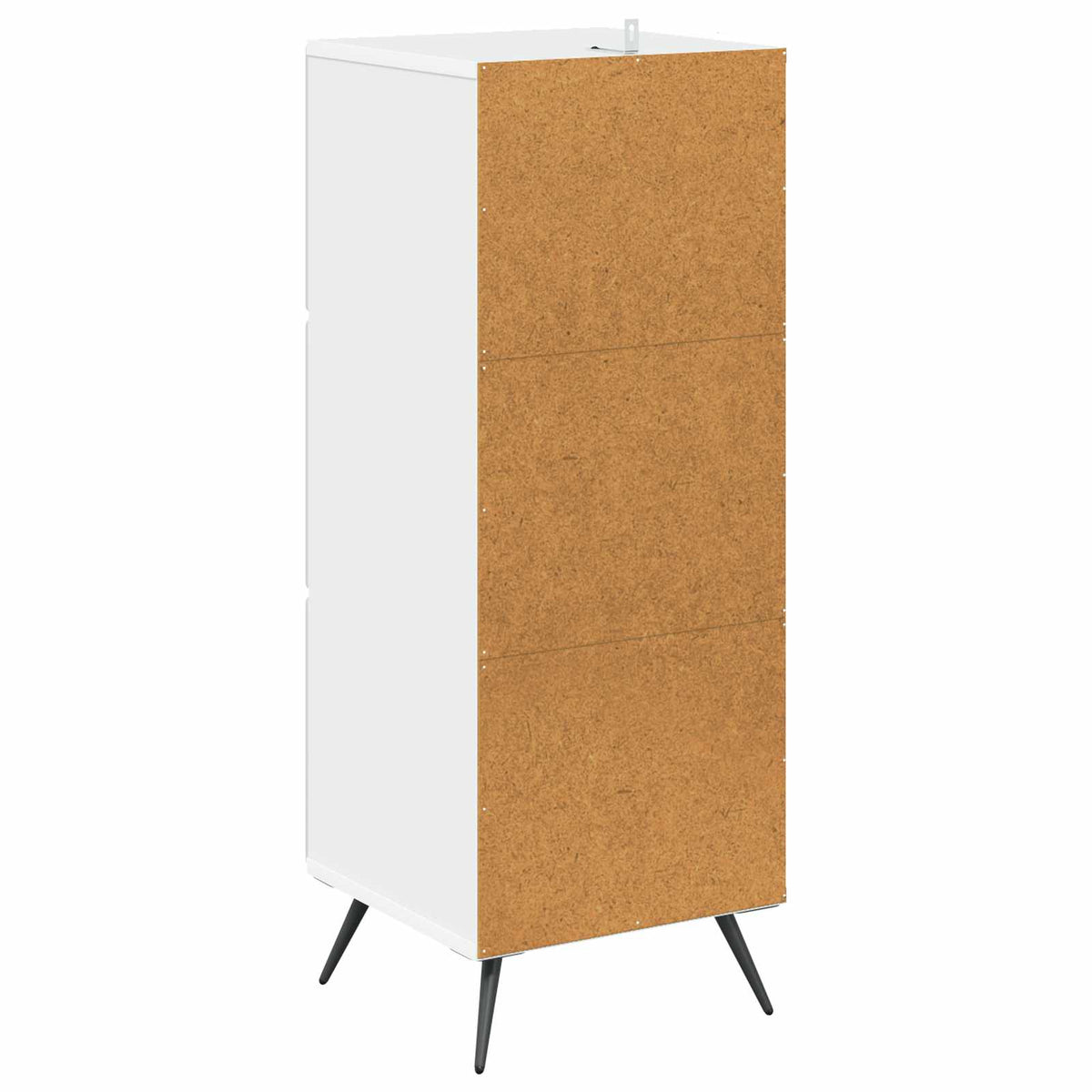 Schubladenschrank Weiß 33 x 34,5 x 90 cm Holzwerkstoff