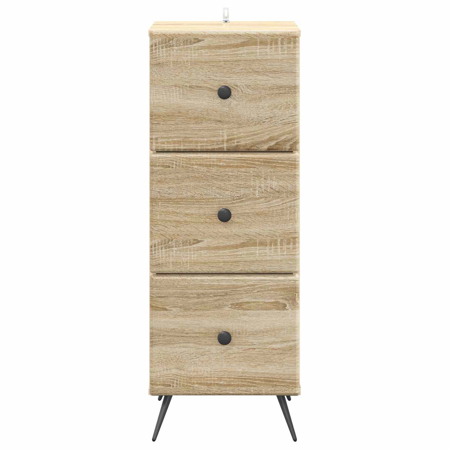 Schubladenschrank Sonoma-Eiche 33 x 34,5 x 90 cm Holzwerkstoff
