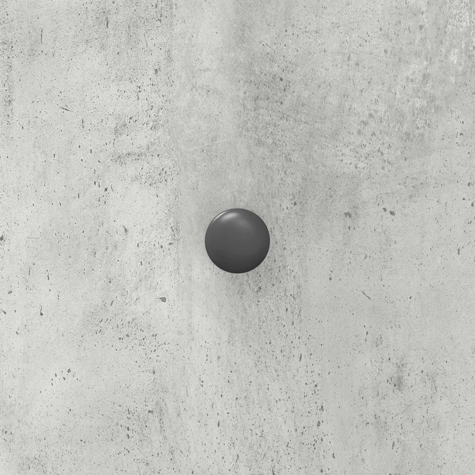 Schubladenschrank Betongrau 33 x 34,5 x 90 cm Holzwerkstoff