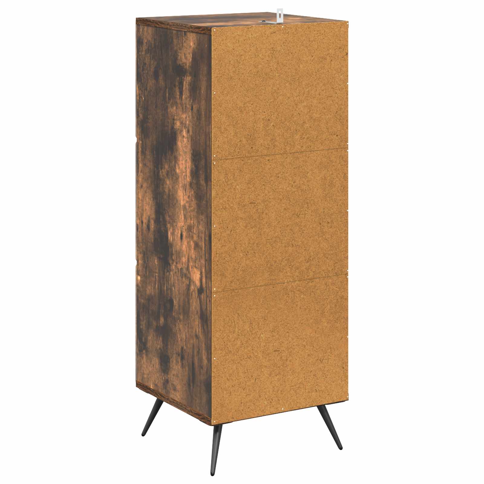 Schubladenschrank Geräucherte Eiche 33 x 34,5 x 90 cm