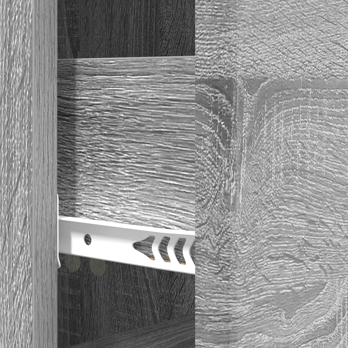 Schubladenschrank Graues Sonoma 33 x 34,5 x 90 cm Holzwerkstoff