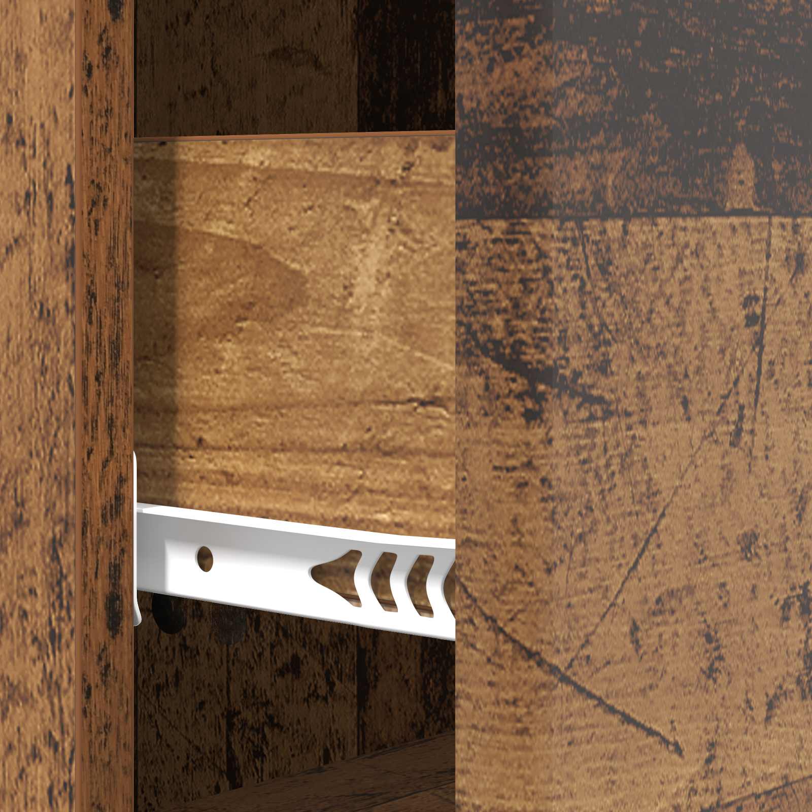 Schubladenschrank Altholz 33 x 34,5 x 90 cm Holzwerkstoff
