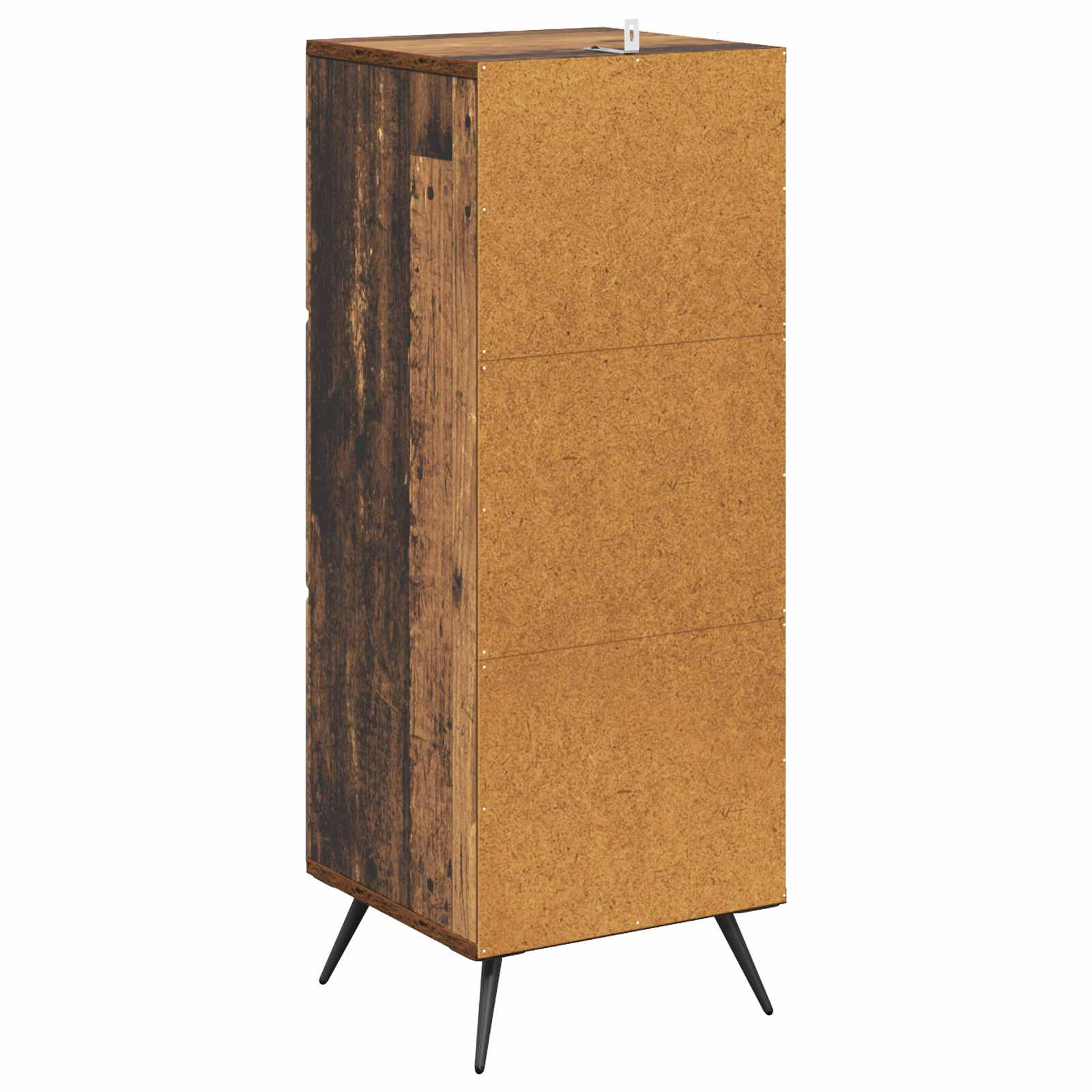 Schubladenschrank Altholz 33 x 34,5 x 90 cm Holzwerkstoff