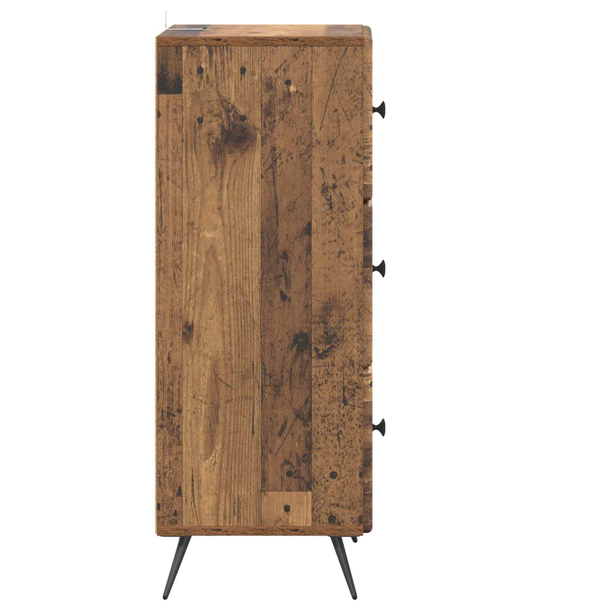 Schubladenschrank Altholz 33 x 34,5 x 90 cm Holzwerkstoff