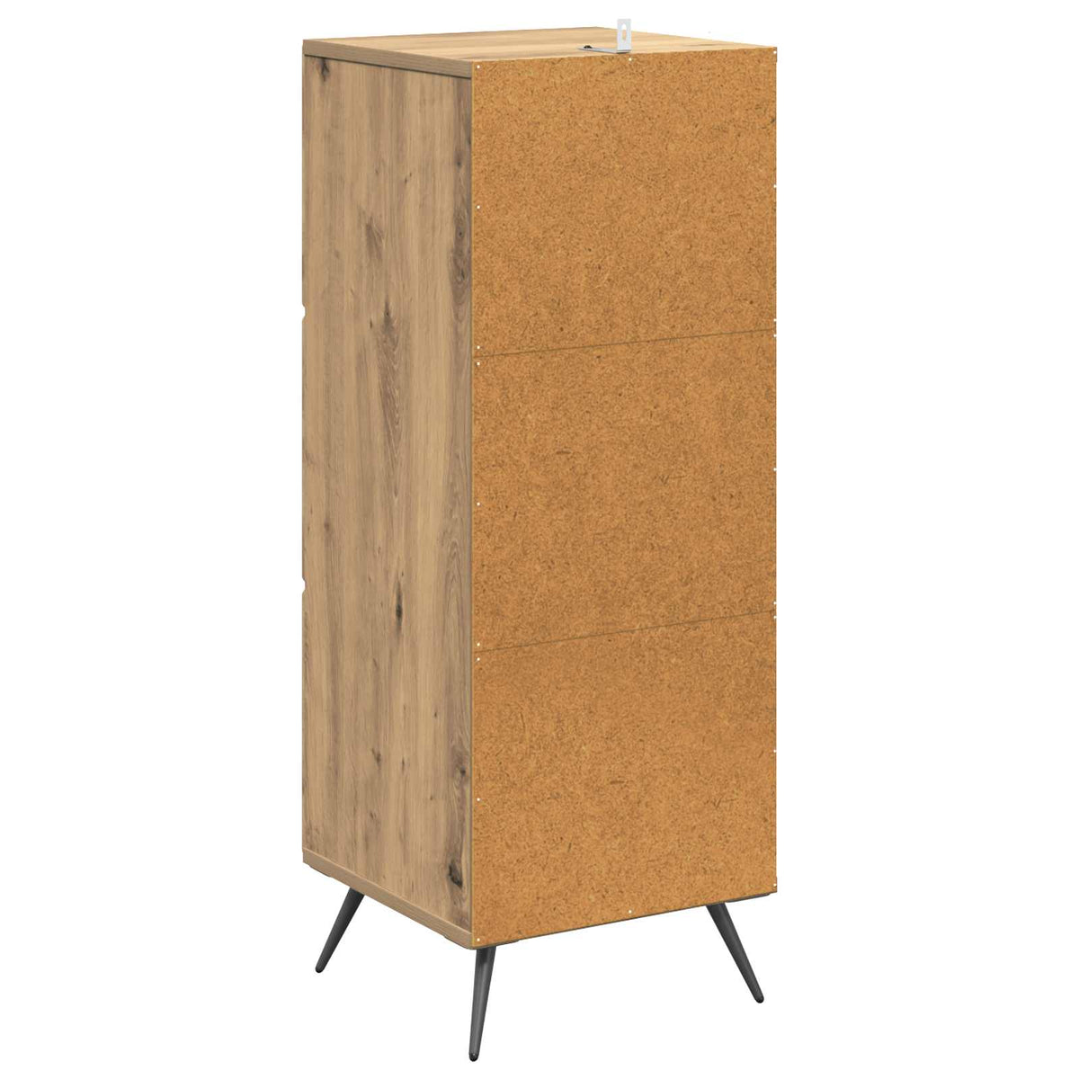 Schubladenschrank 33 x 34,5 x 90 cm Holzwerkstoff Artisan-Eiche