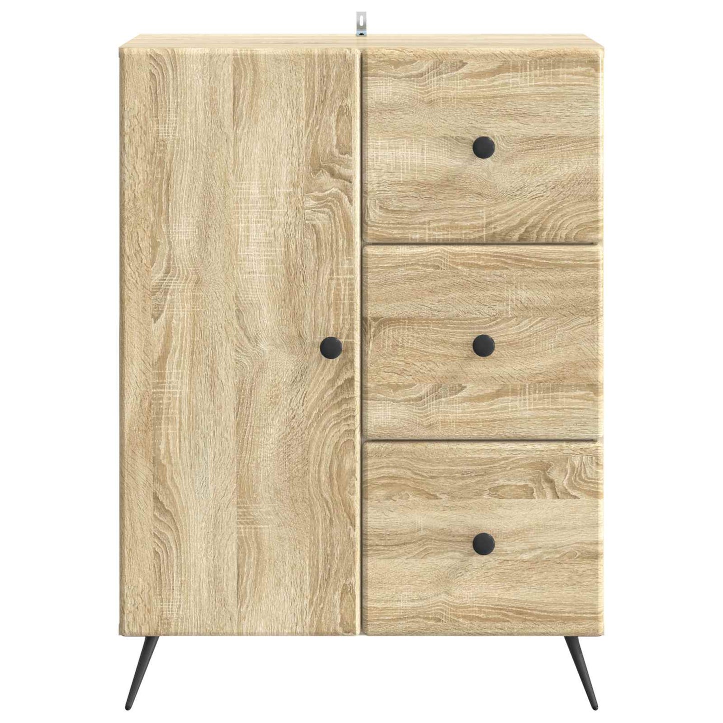 Sideboard Sonoma-Eiche 66 x 34,5 x 90 cm Holzwerkstoff