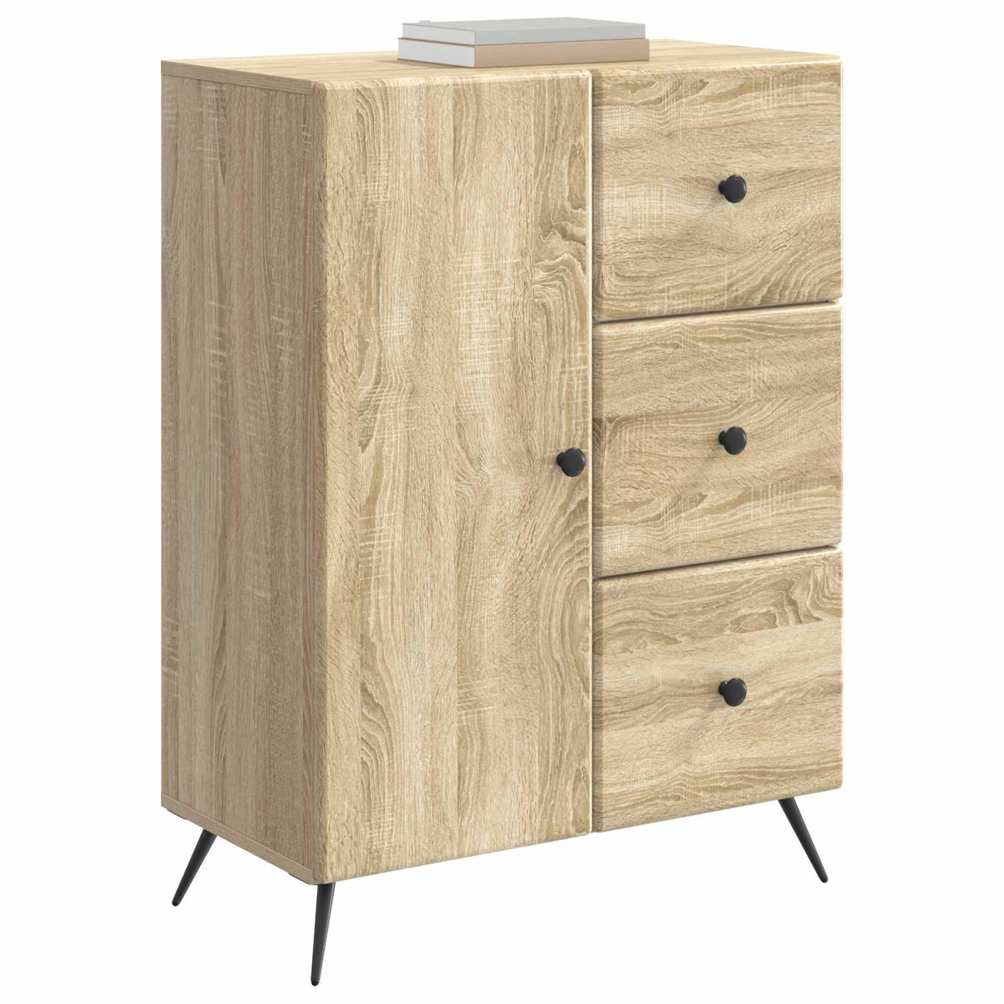 Sideboard Sonoma-Eiche 66 x 34,5 x 90 cm Holzwerkstoff