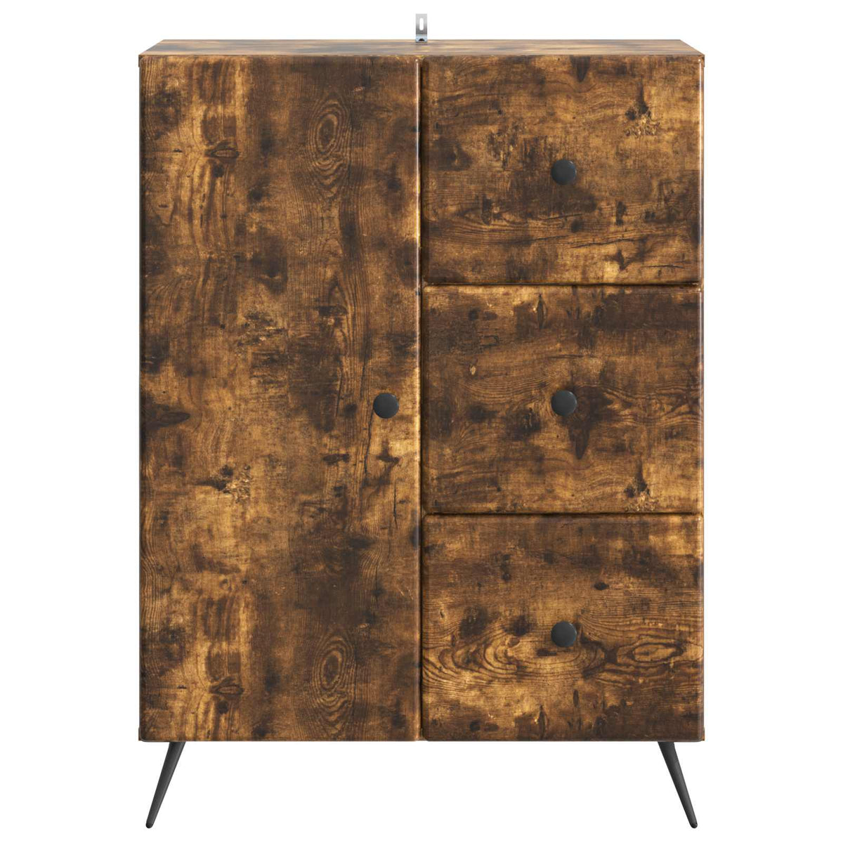 Sideboard Räuchereiche 66 x 34,5 x 90 cm Holzwerkstoff