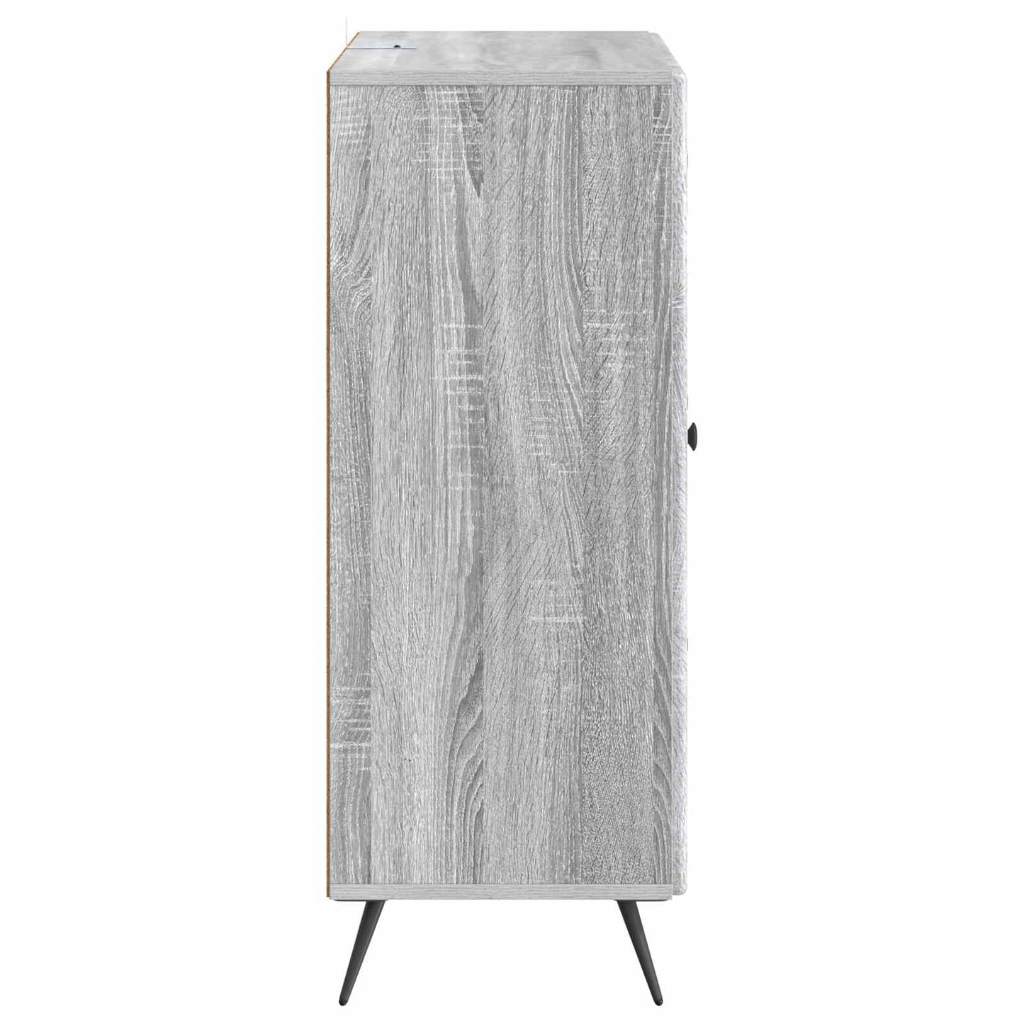 Sideboard Sonoma-Grau 66 x 34,5 x 90 cm Holzwerkstoff