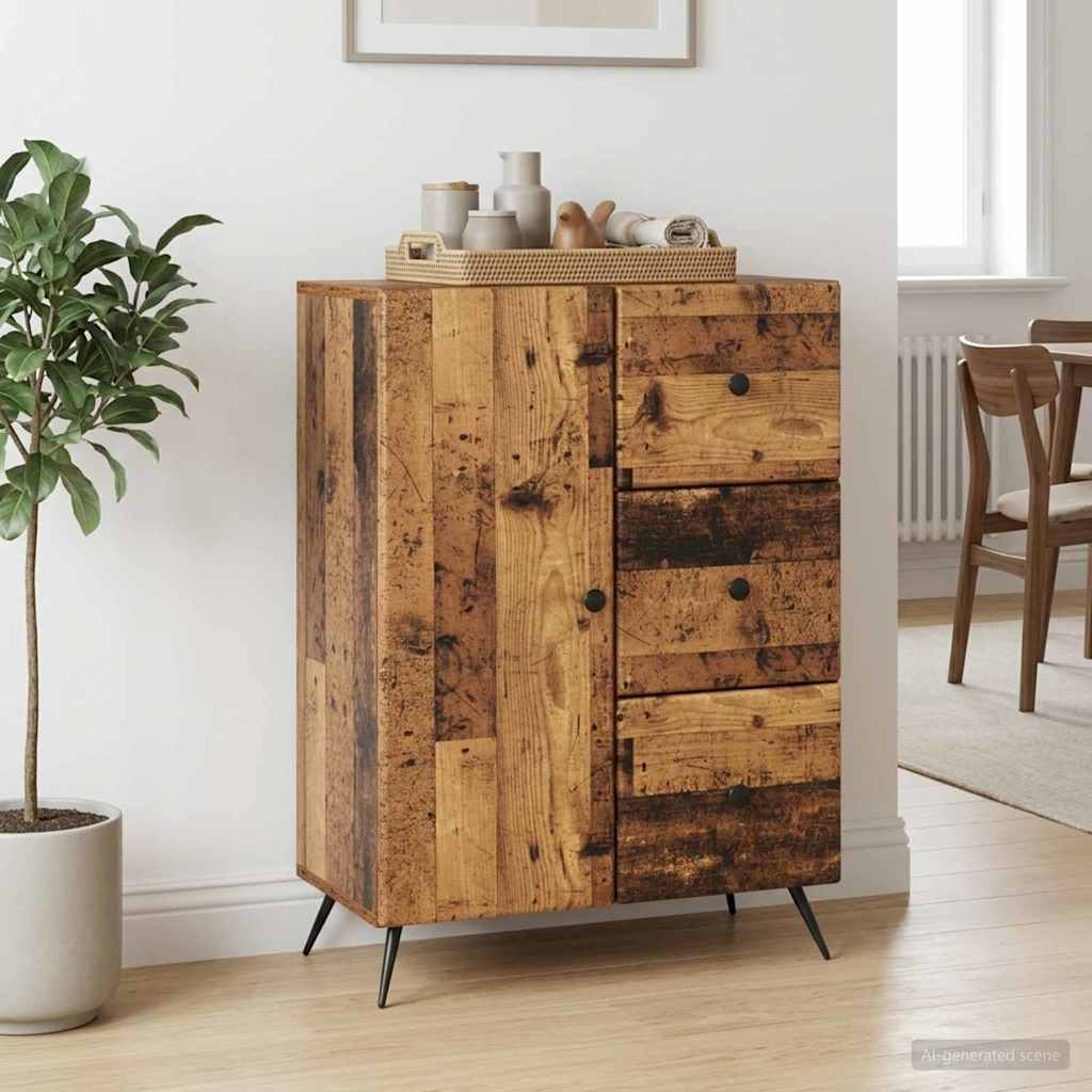 Sideboard Altholz 66 x 34,5 x 90 cm Holzwerkstoff