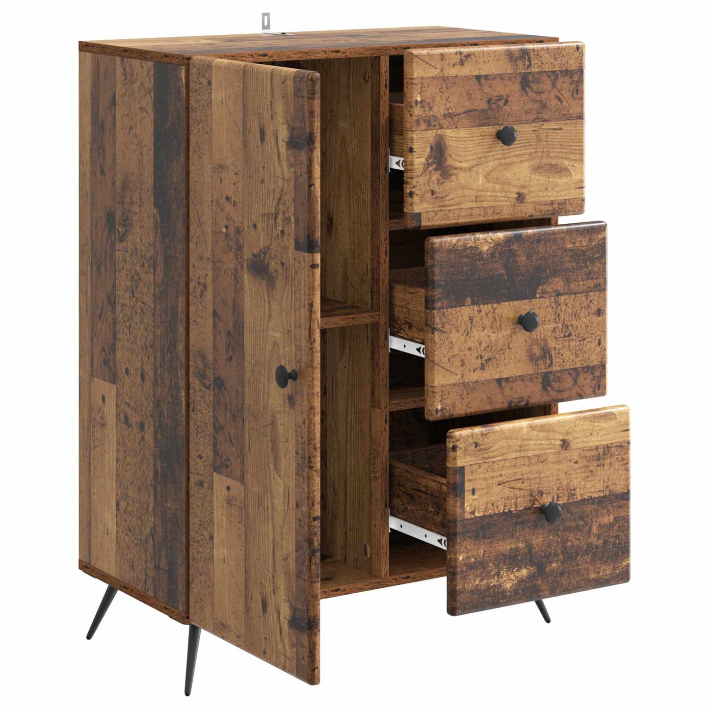Sideboard Altholz 66 x 34,5 x 90 cm Holzwerkstoff