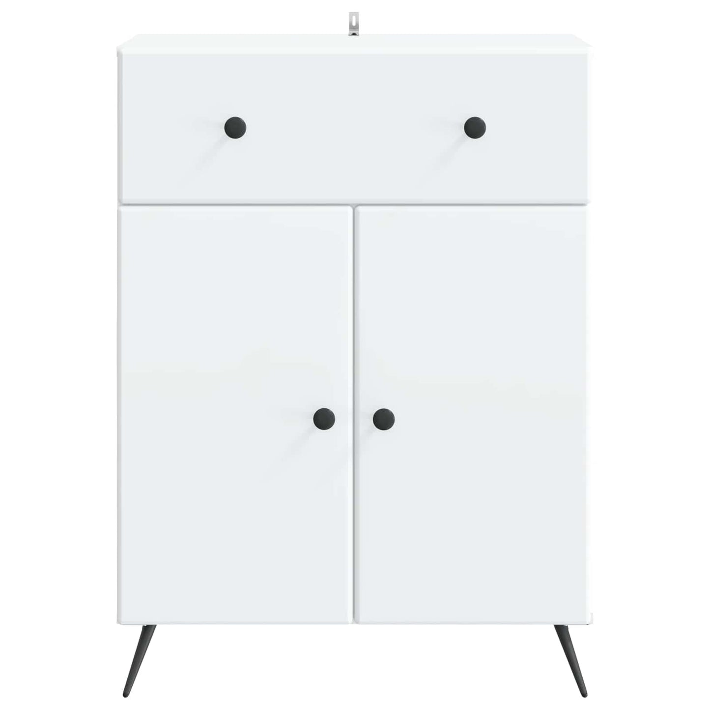 Sideboard Weiß 66 x 34,5 x 90 cm Holzwerkstoff