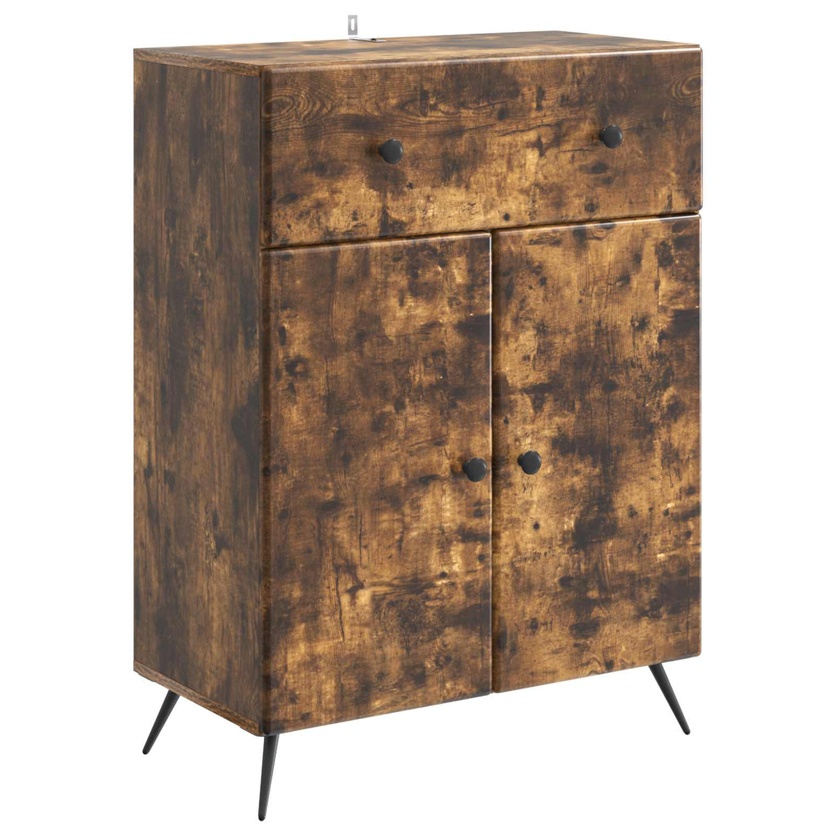 Sideboard Räuchereiche 66 x 34,5 x 90 cm Holzwerkstoff