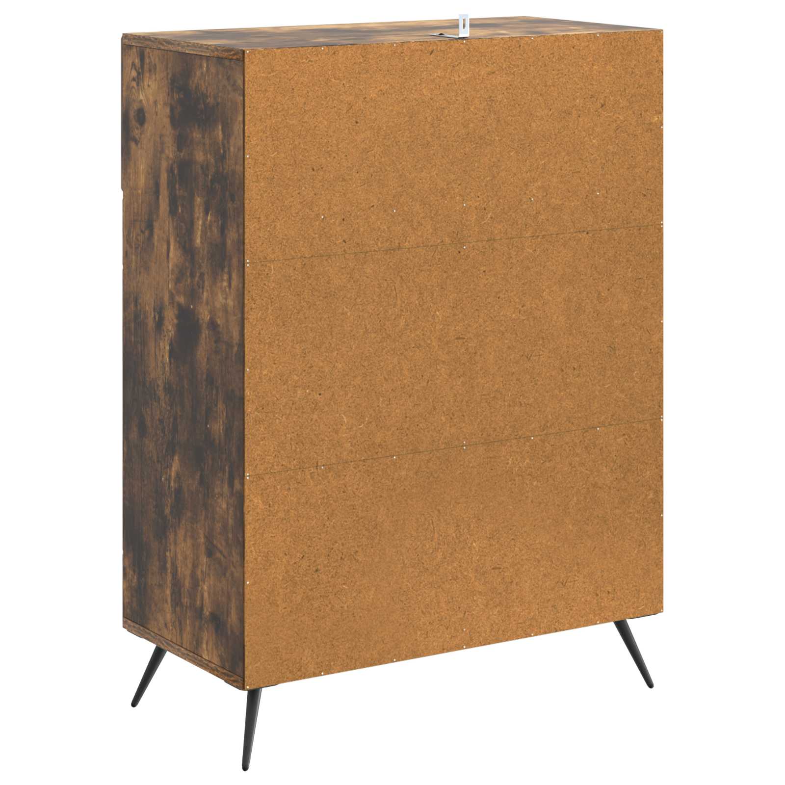 Sideboard Räuchereiche 66 x 34,5 x 90 cm Holzwerkstoff