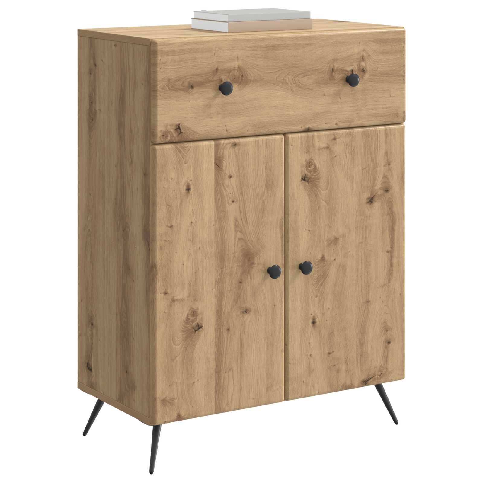 Sideboard Artisan-Eiche 66 x 34,5 x 90 cm Holzwerkstoff