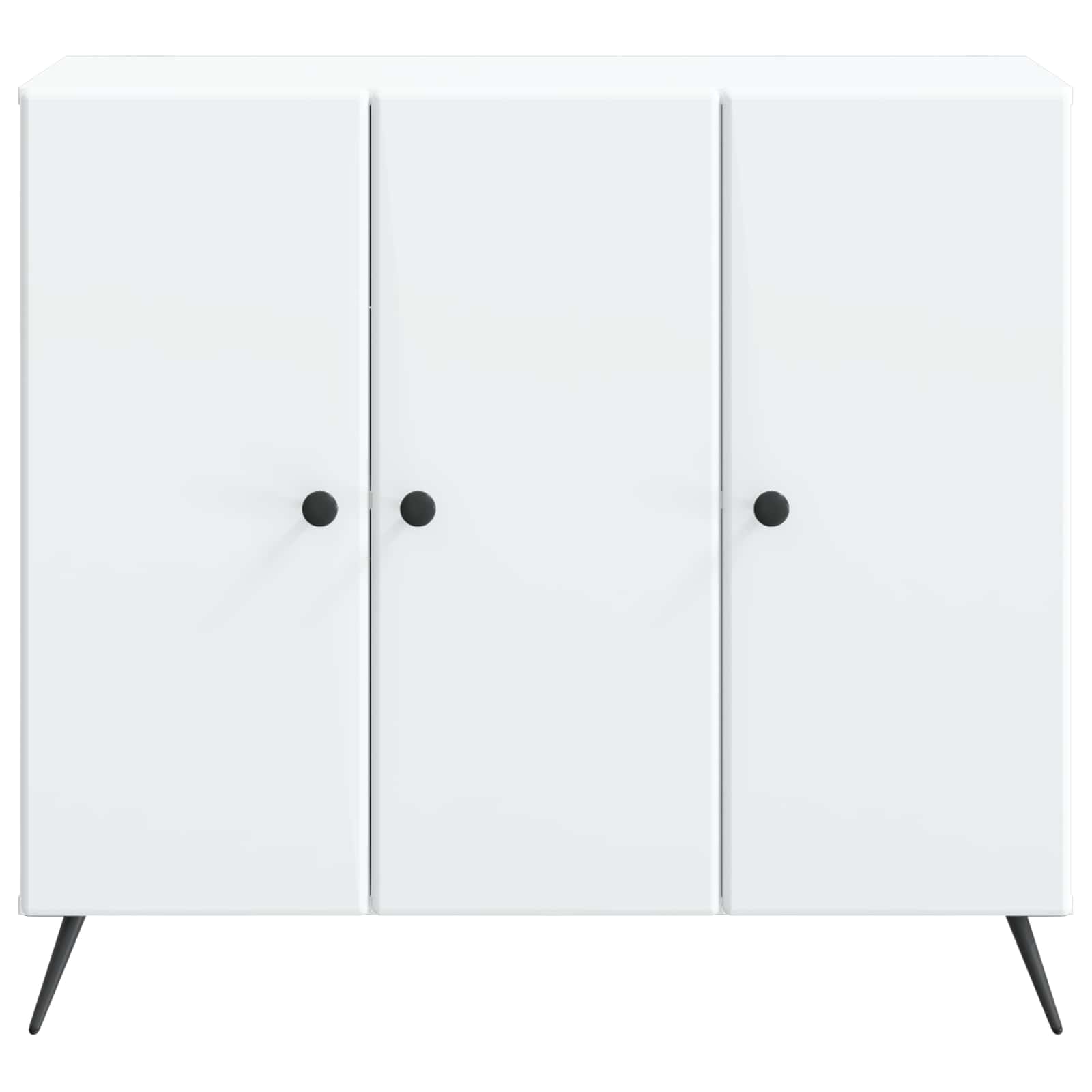 Sideboard Weiß 89 x 34,5 x 80 cm Holzwerkstoff