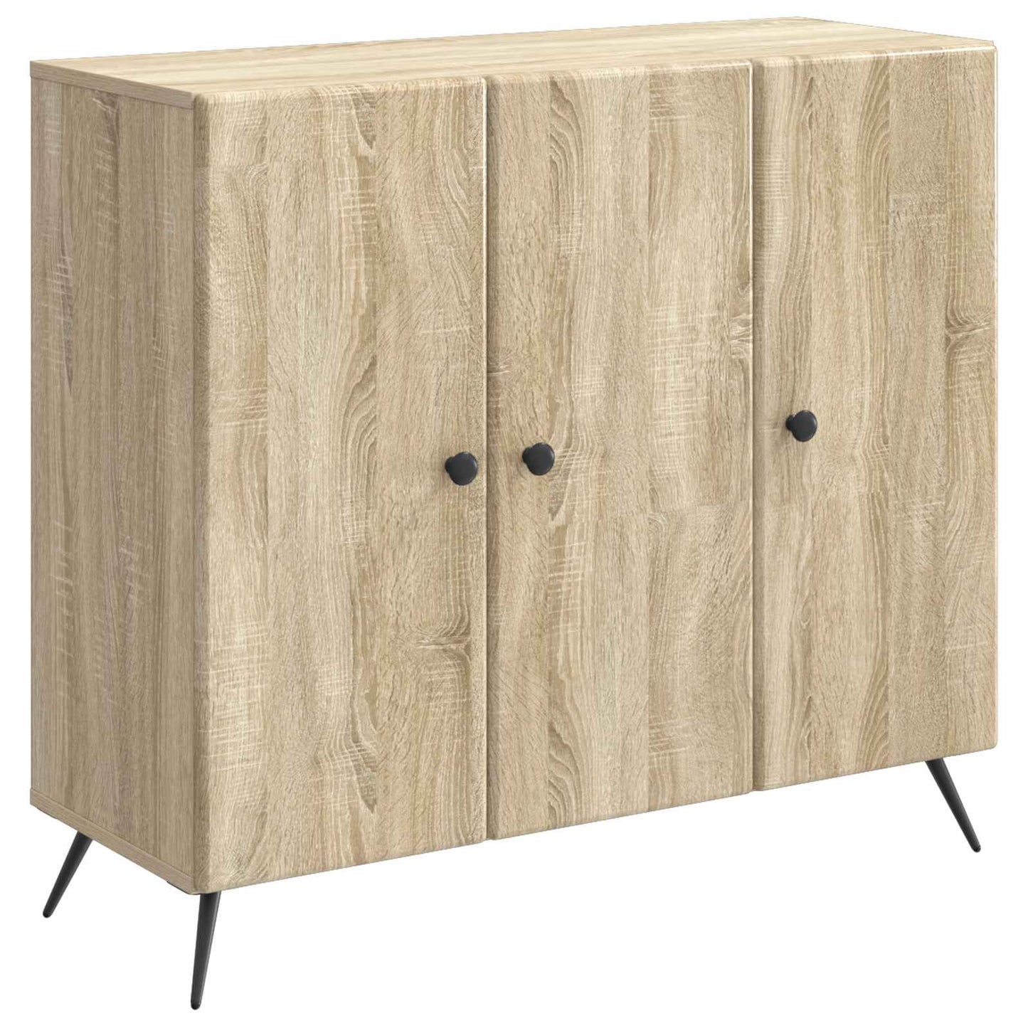 Sideboard Sonoma-Eiche 89 x 34,5 x 80 cm Holzwerkstoff