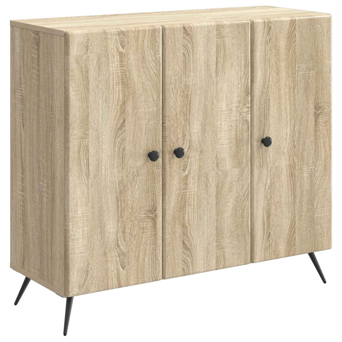 Sideboard Sonoma-Eiche 89 x 34,5 x 80 cm Holzwerkstoff