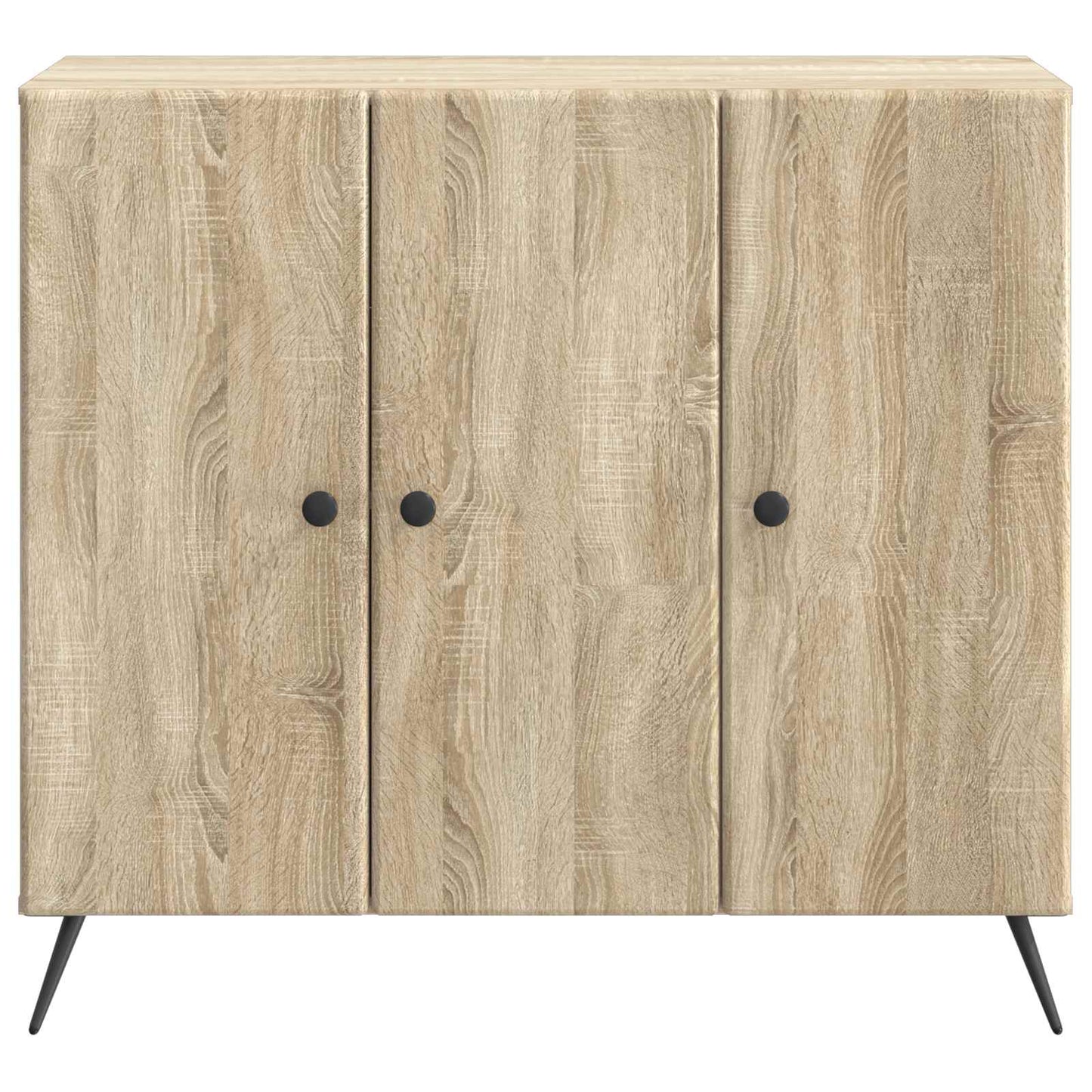 Sideboard Sonoma-Eiche 89 x 34,5 x 80 cm Holzwerkstoff