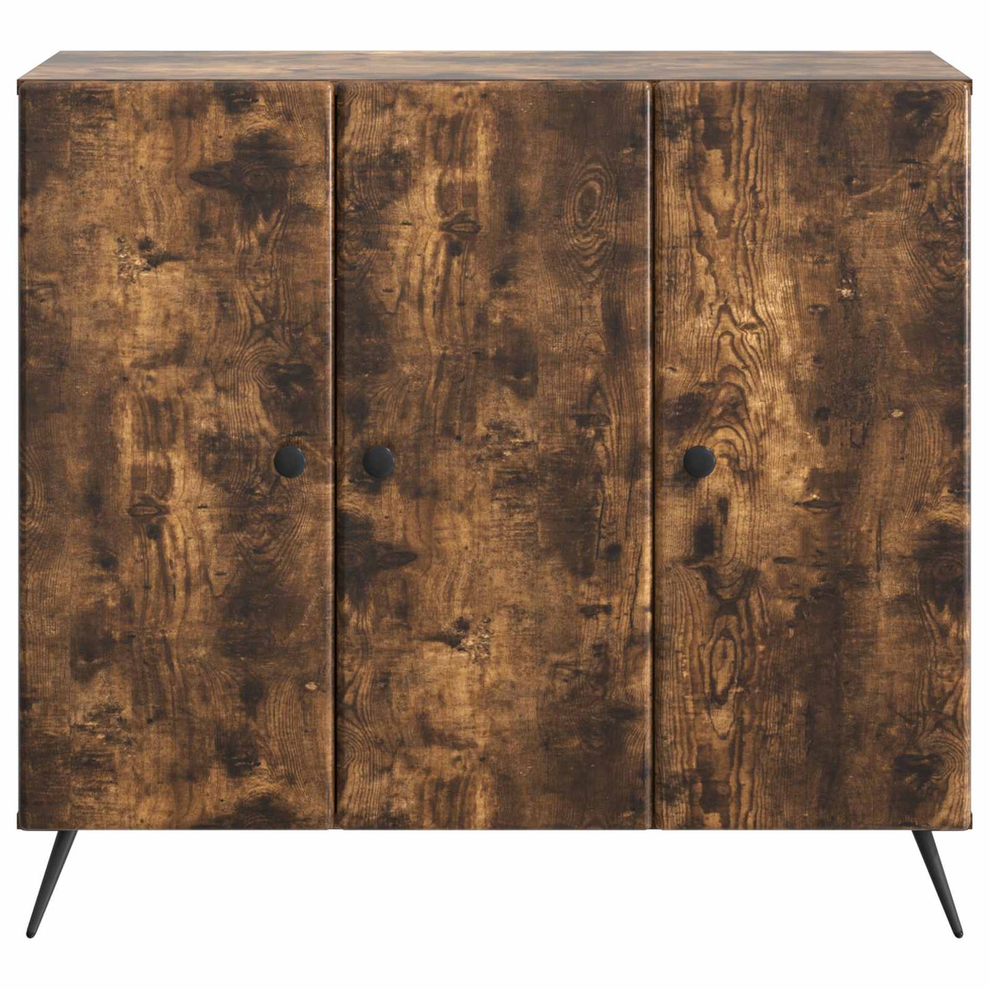 Sideboard Räuchereiche 89 x 34,5 x 80 cm Holzwerkstoff