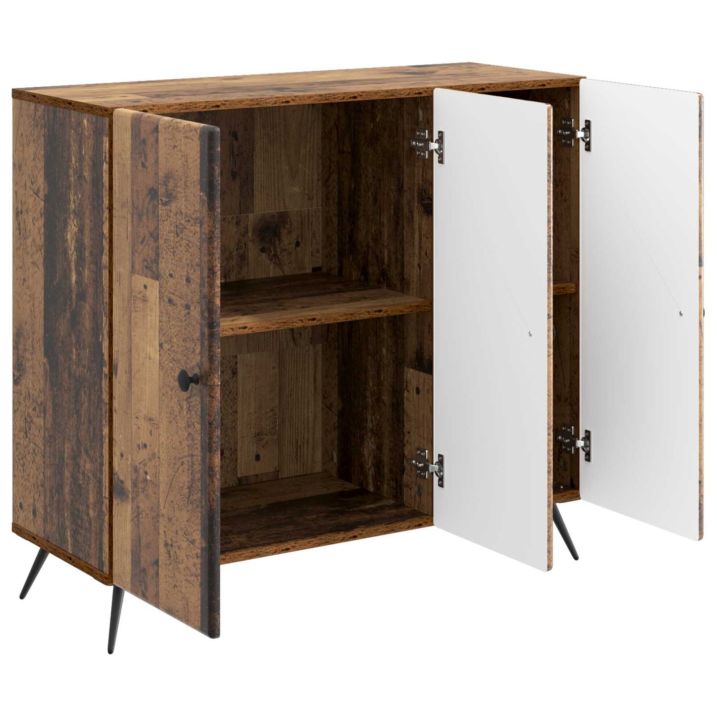 Sideboard Altholz 89 x 34,5 x 80 cm Holzwerkstoff