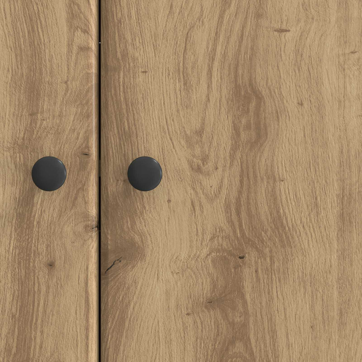 Sideboard Artisan-Eiche 89 x 34,5 x 80 cm Holzwerkstoff