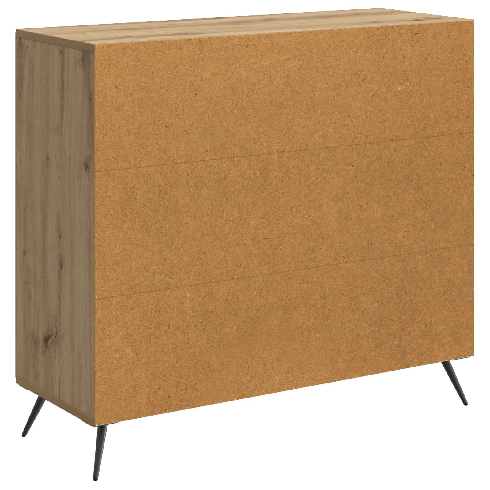 Sideboard Artisan-Eiche 89 x 34,5 x 80 cm Holzwerkstoff