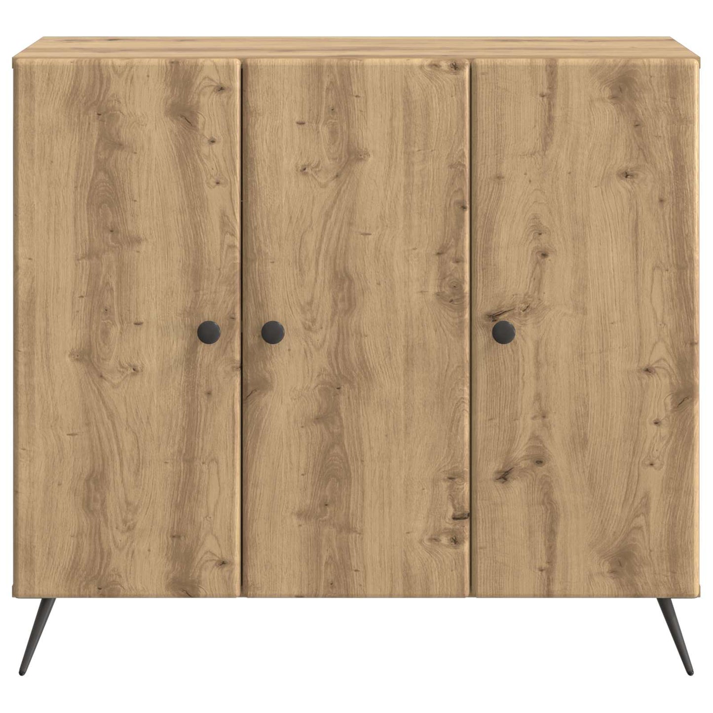 Sideboard Artisan-Eiche 89 x 34,5 x 80 cm Holzwerkstoff