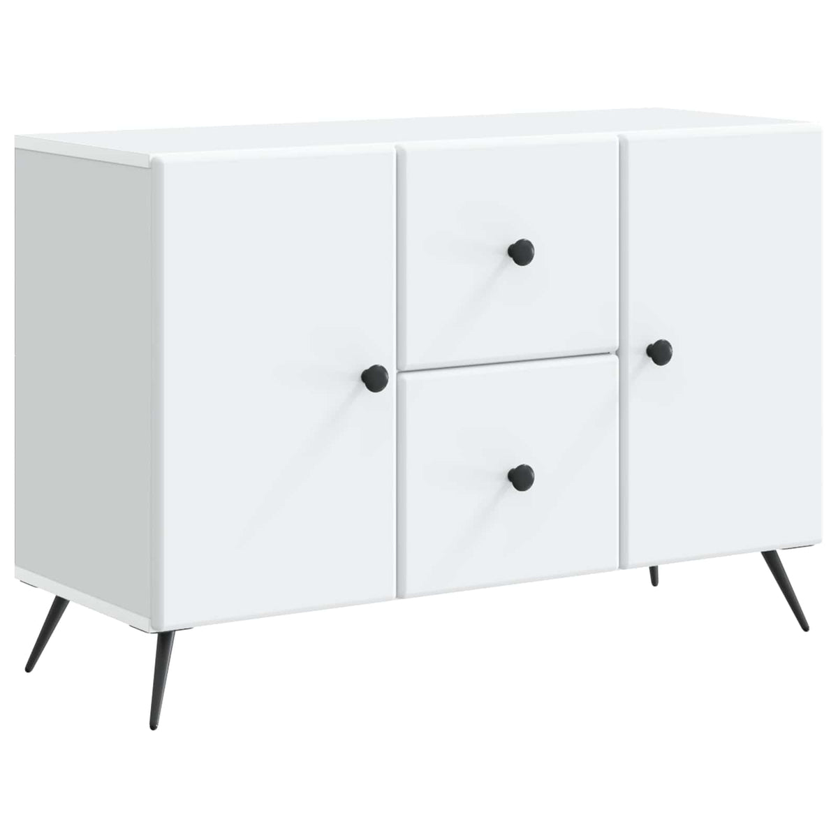 Sideboard Weiß 89 x 34,5 x 60 cm Holzwerkstoff