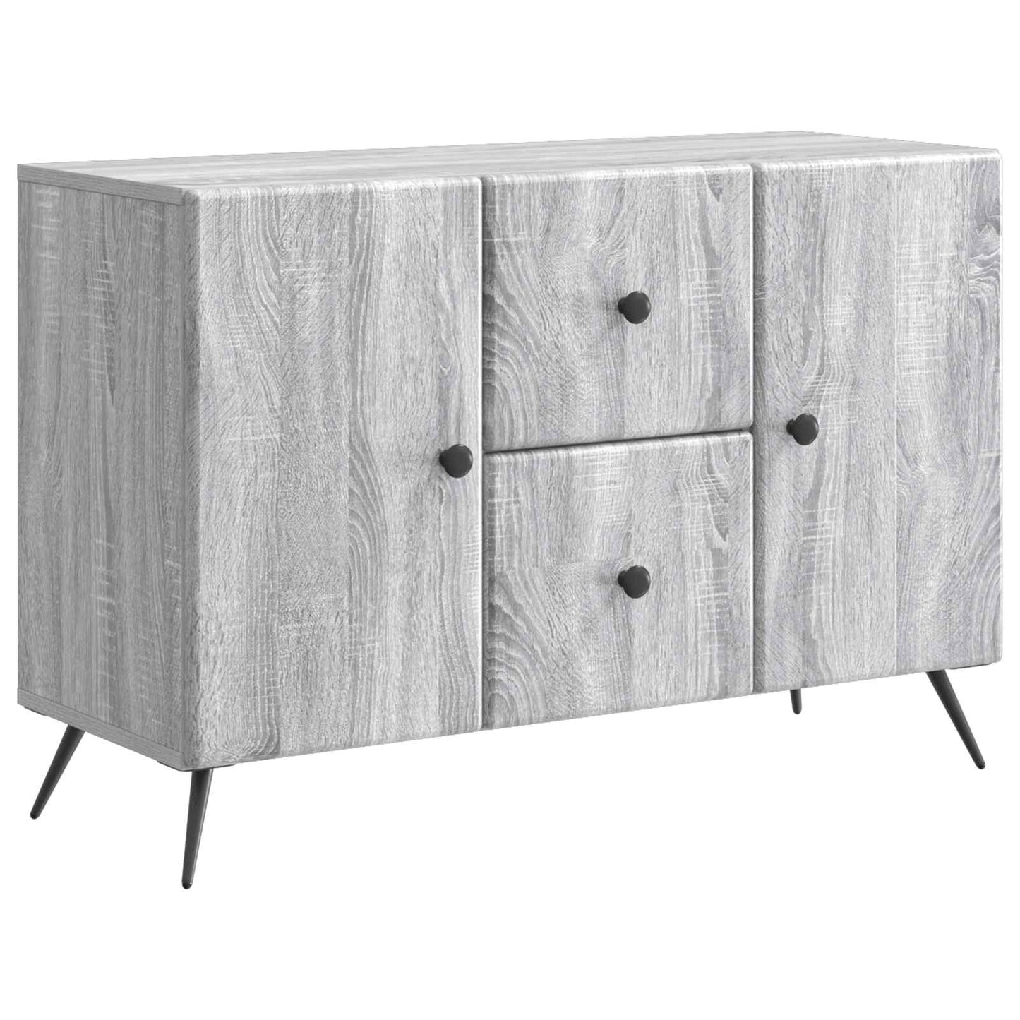Sideboard Graues Sonoma 89 x 34,5 x 60 cm Holzwerkstoff