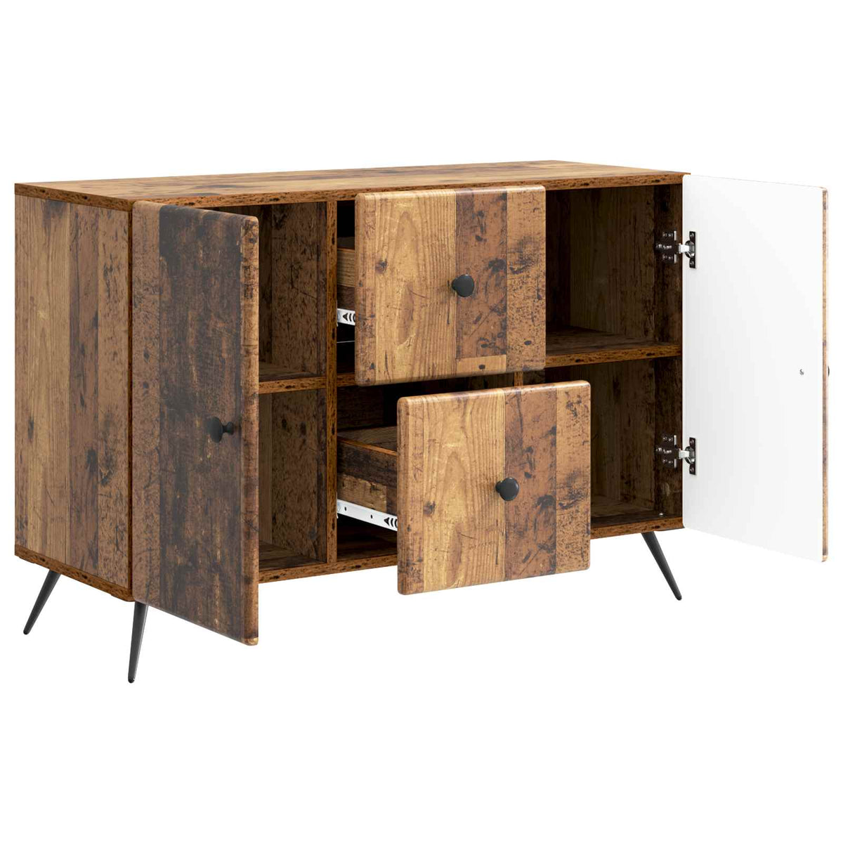 Sideboard Altholz 89 x 34,5 x 60 cm Holzwerkstoff