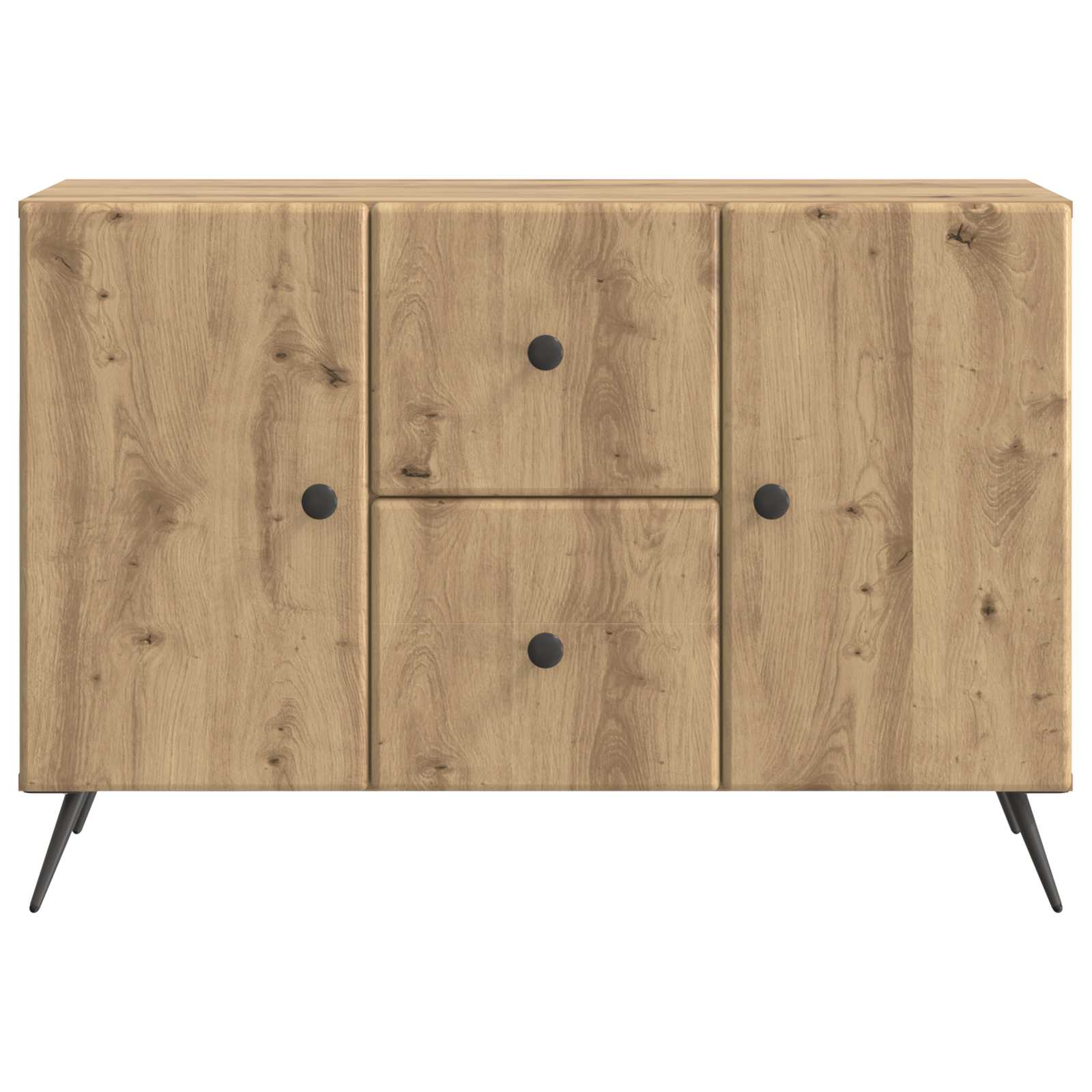 Sideboard Artisan-Eiche 89 x 34,5 x 60 cm Holzwerkstoff