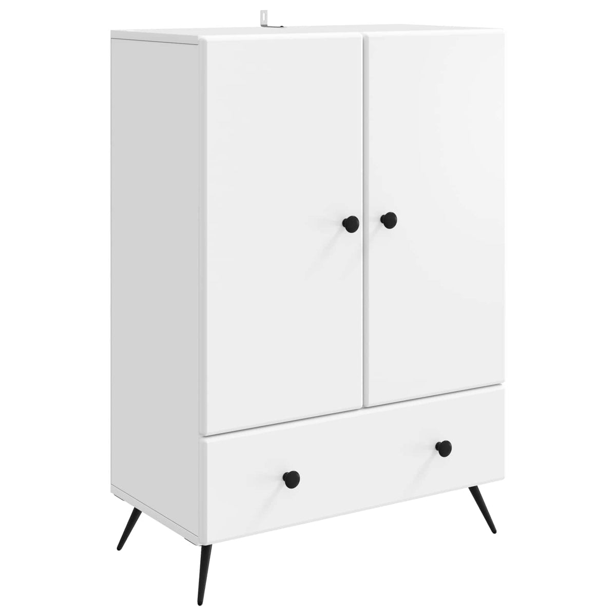 Sideboard Weiß 66 x 34,5 x 95 cm Holzwerkstoff