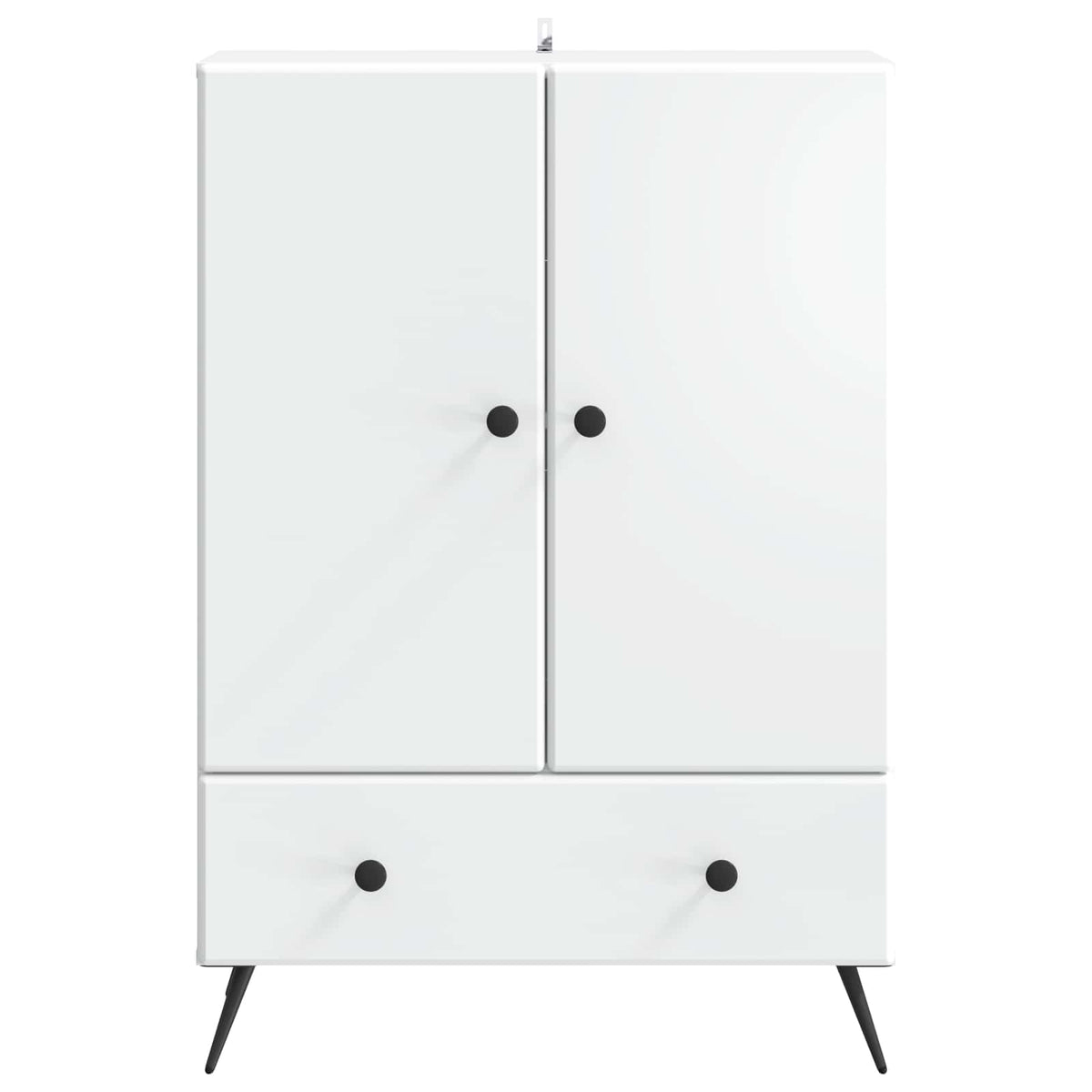Sideboard Weiß 66 x 34,5 x 95 cm Holzwerkstoff