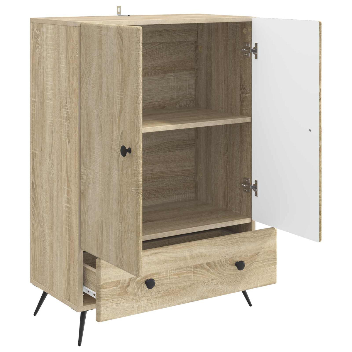 Sideboard Sonoma-Eiche 66 x 34,5 x 95 cm Holzwerkstoff