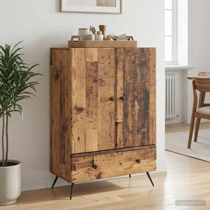 Sideboard Altholz 66 x 34,5 x 95 cm Holzwerkstoff