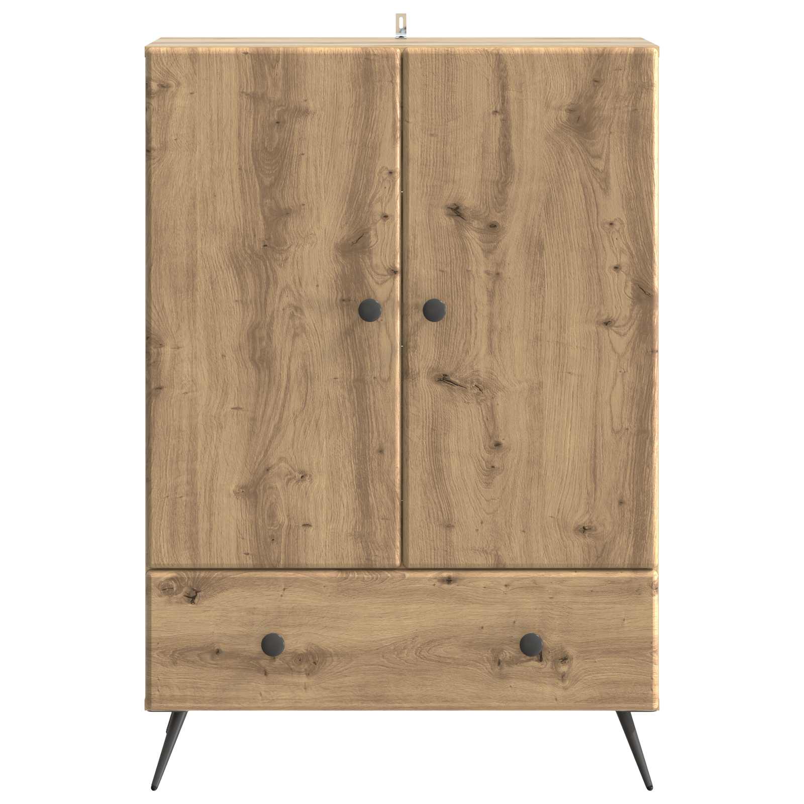 Sideboard Artisan-Eiche 66 x 34,5 x 95 cm Holzwerkstoff