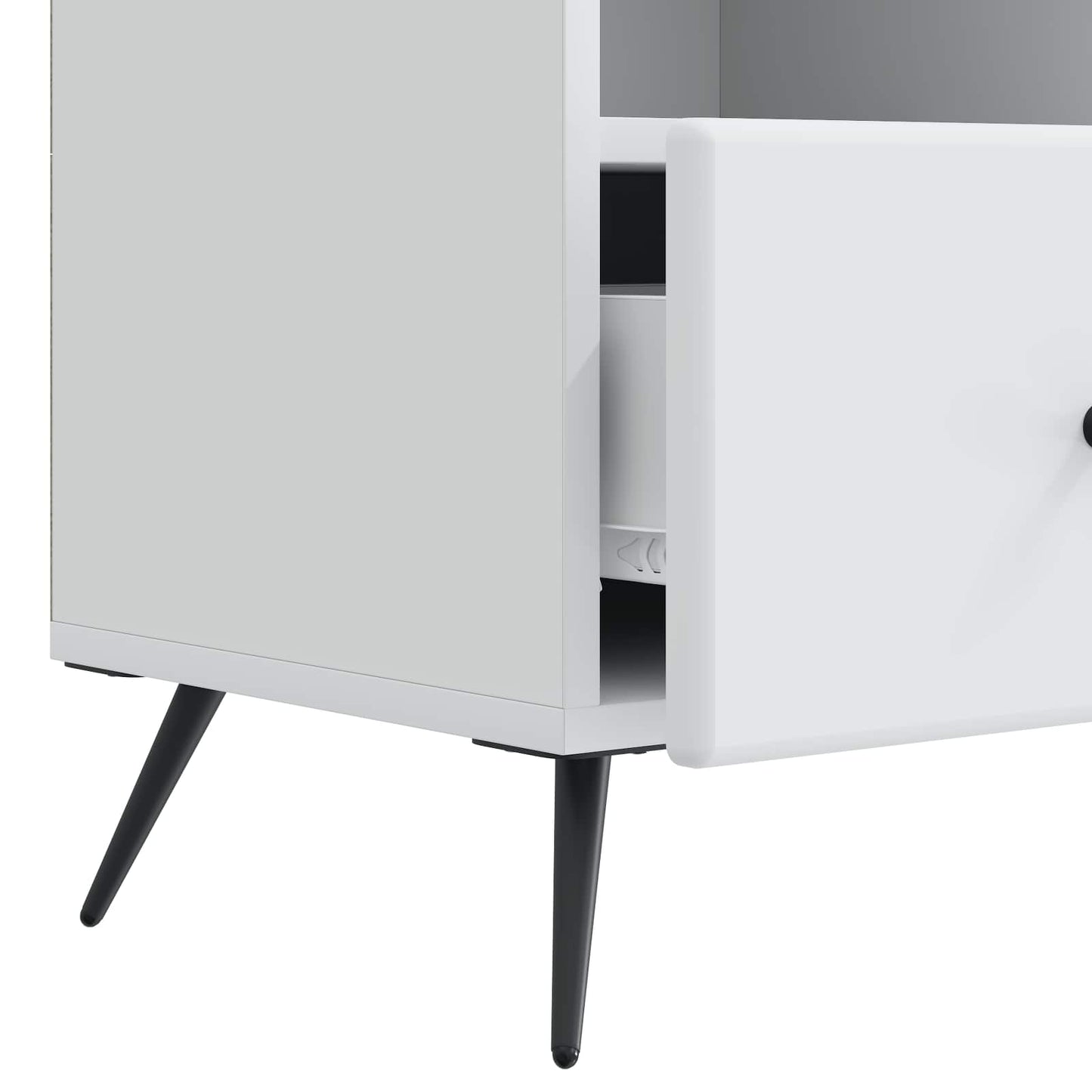 TV-Schränk mit Schubladen Weiß 102 x 34,5 x 50 cm Holzwerkstoff