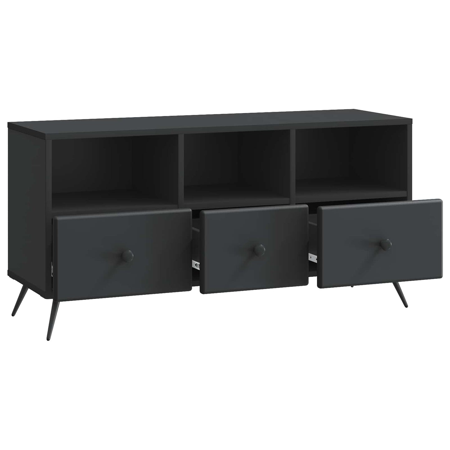 TV-Schränk Schwarz 102 x 34,5 x 50 cm Holzwerkstoff