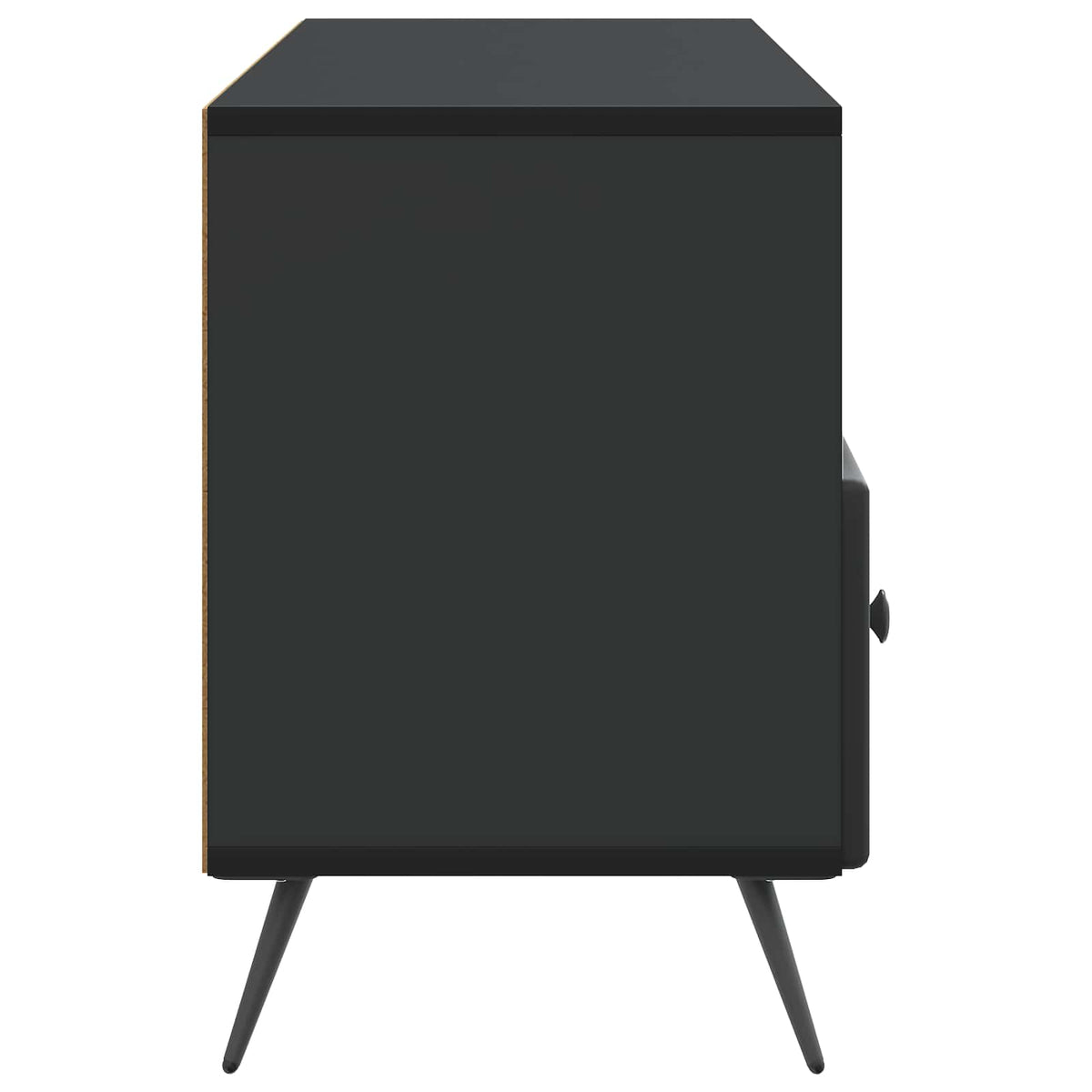 TV-Schränk Schwarz 102 x 34,5 x 50 cm Holzwerkstoff