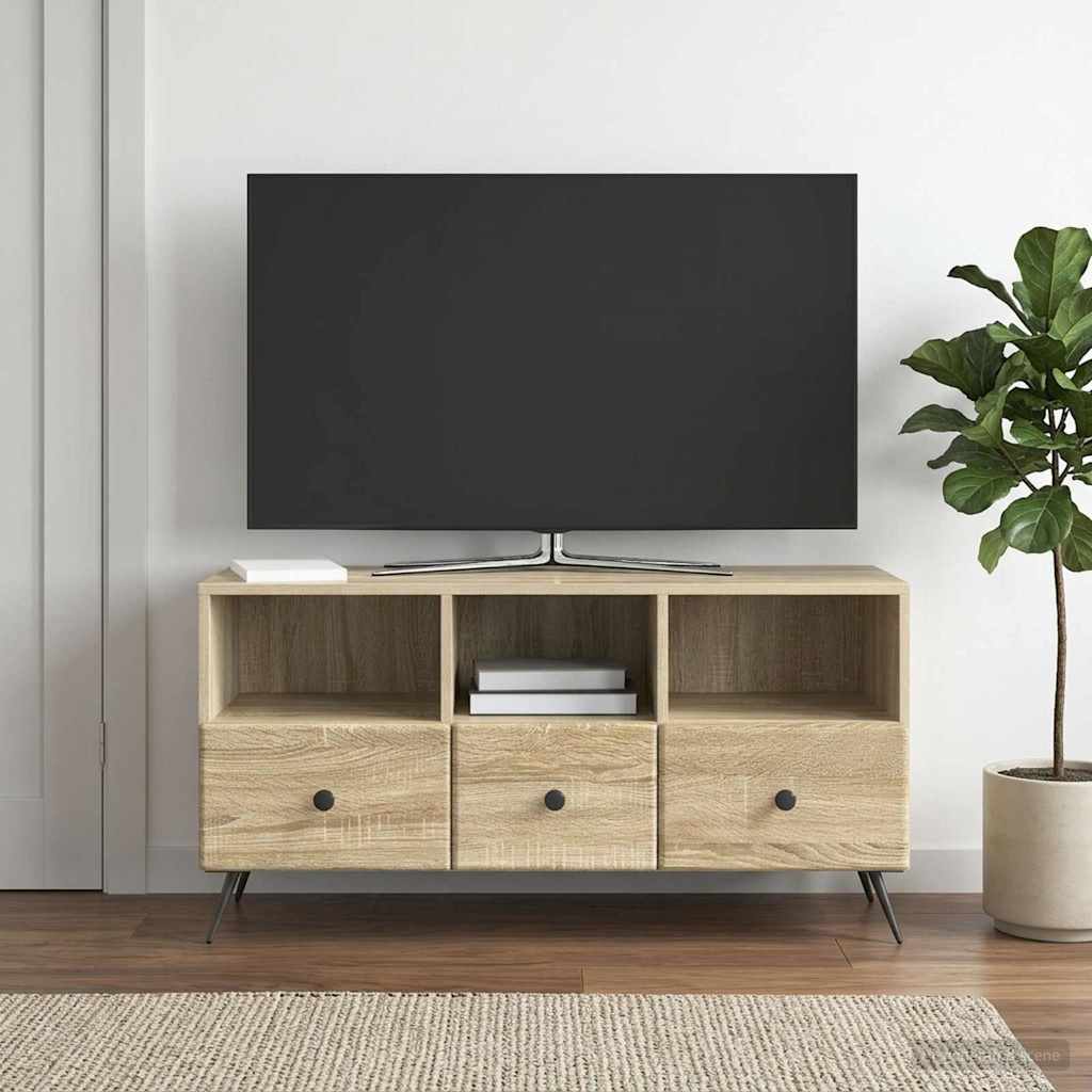 TV-Schränk Sonoma-Eiche 102 x 34,5 x 50 cm Holzwerkstoff