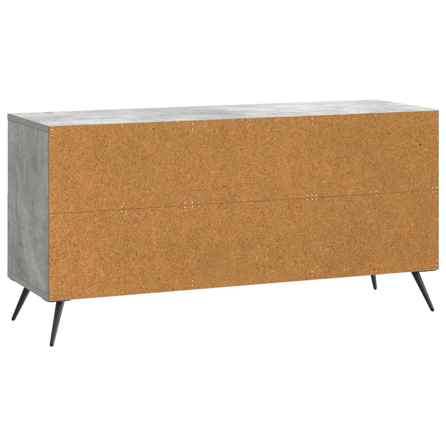 TV-Schränk Betongrau 102 x 34,5 x 50 cm Holzwerkstoff