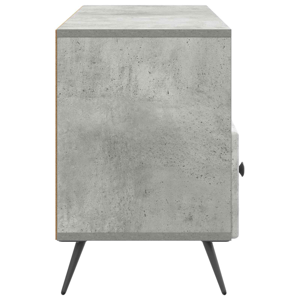 TV-Schränk Betongrau 102 x 34,5 x 50 cm Holzwerkstoff