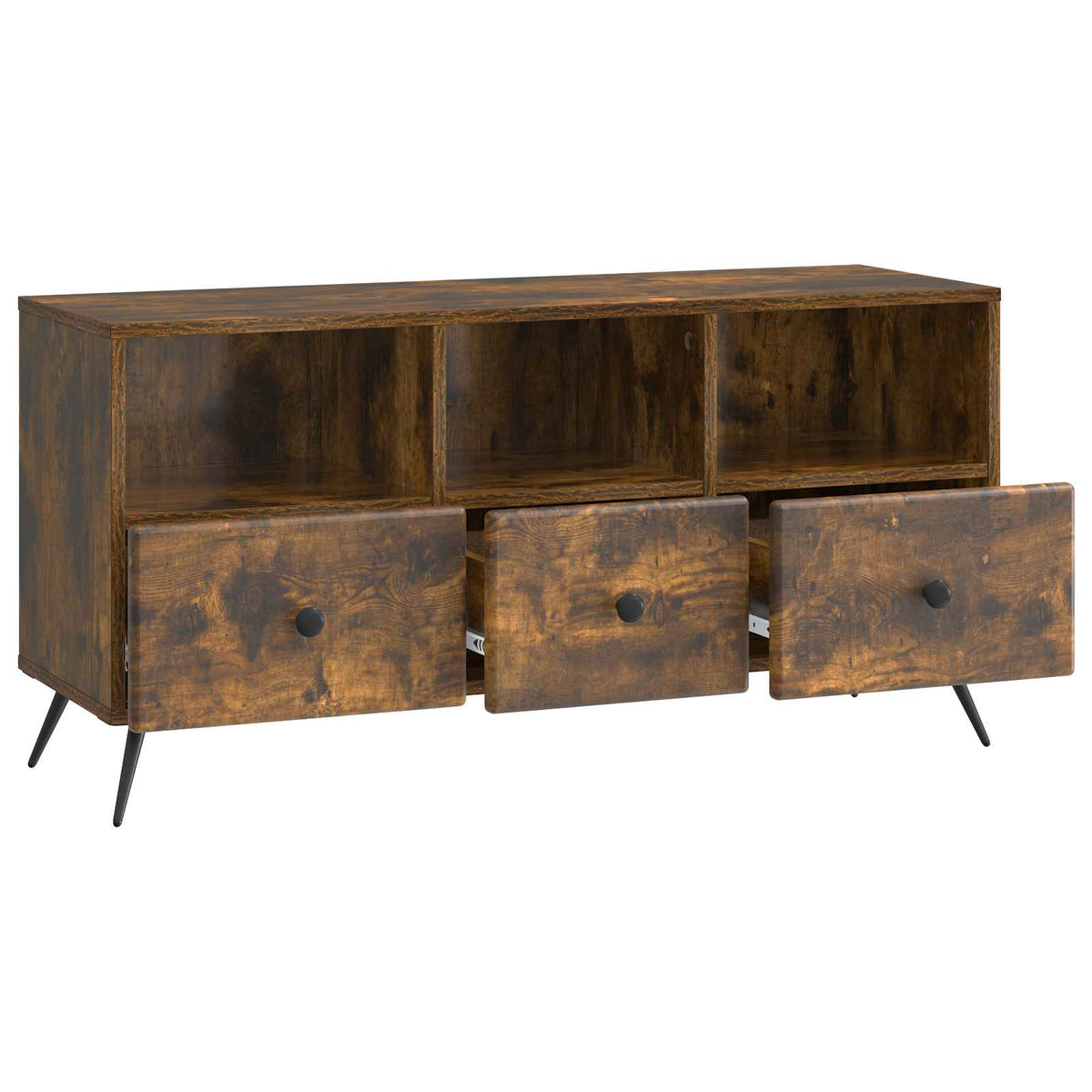 TV-Schränk Geräucherte Eiche 102 x 34,5 x 50 cm Holzwerkstoff