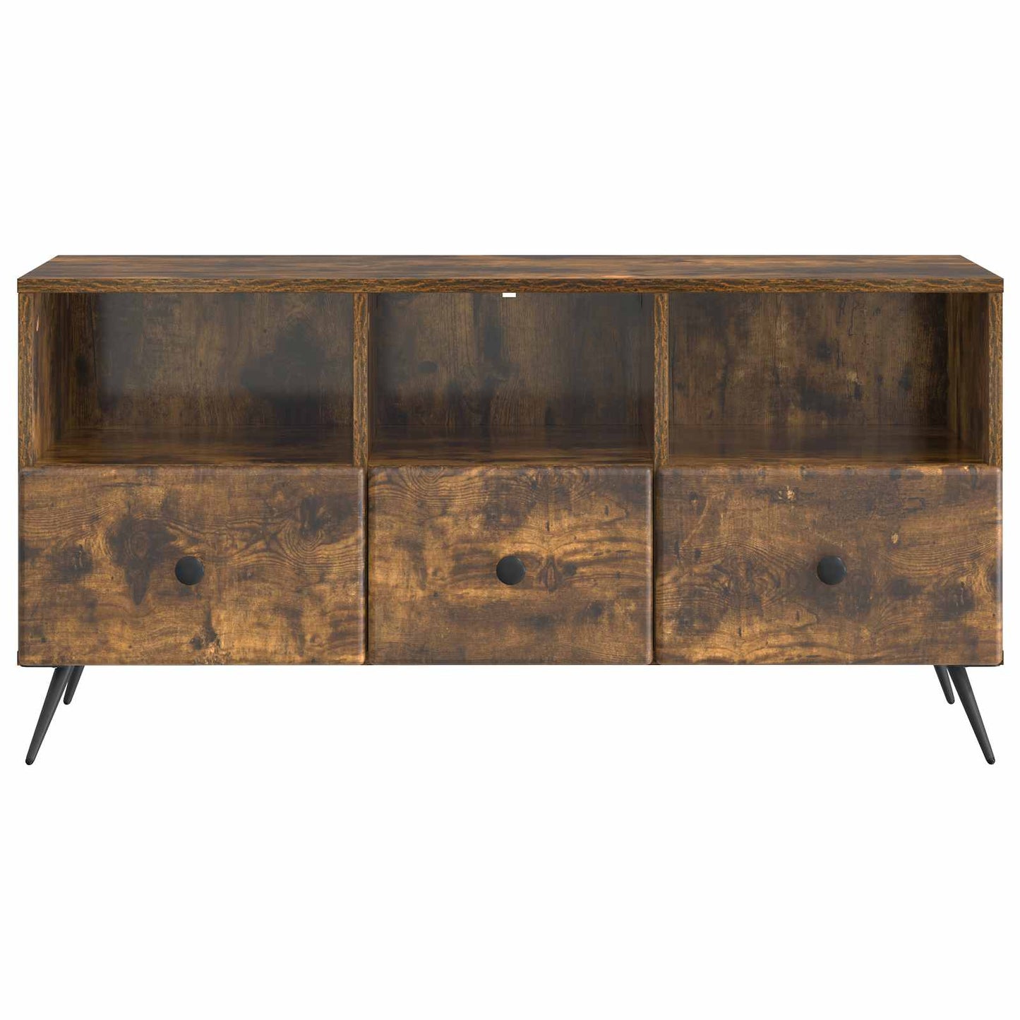 TV-Schränk Geräucherte Eiche 102 x 34,5 x 50 cm Holzwerkstoff