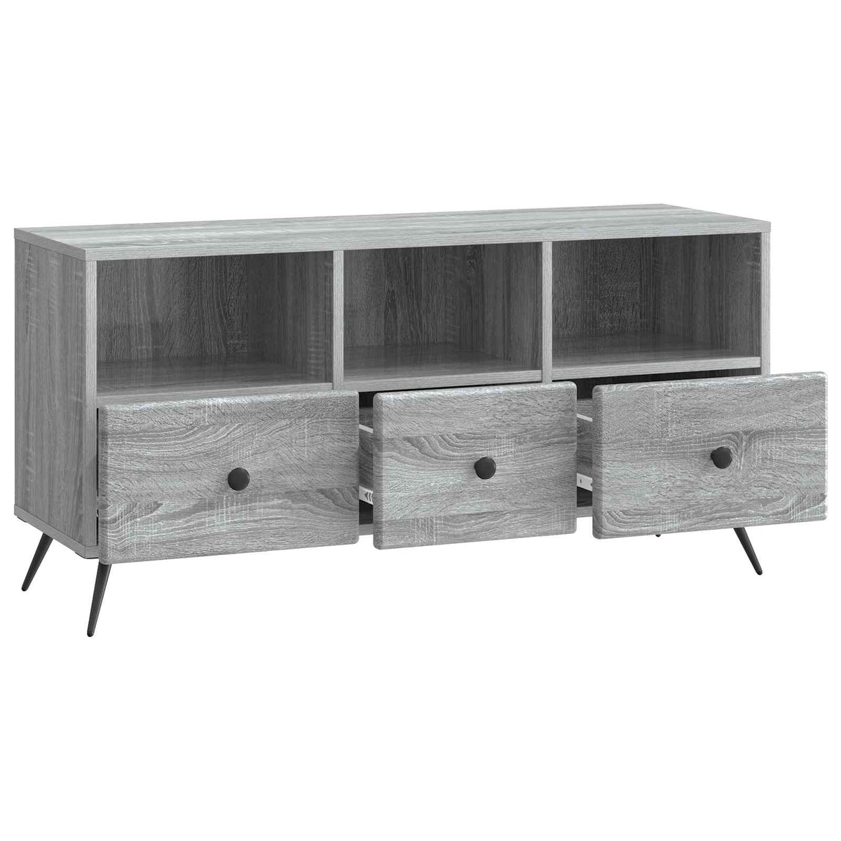 TV-Schränk Graues Sonoma 102 x 34,5 x 50 cm Holzwerkstoff