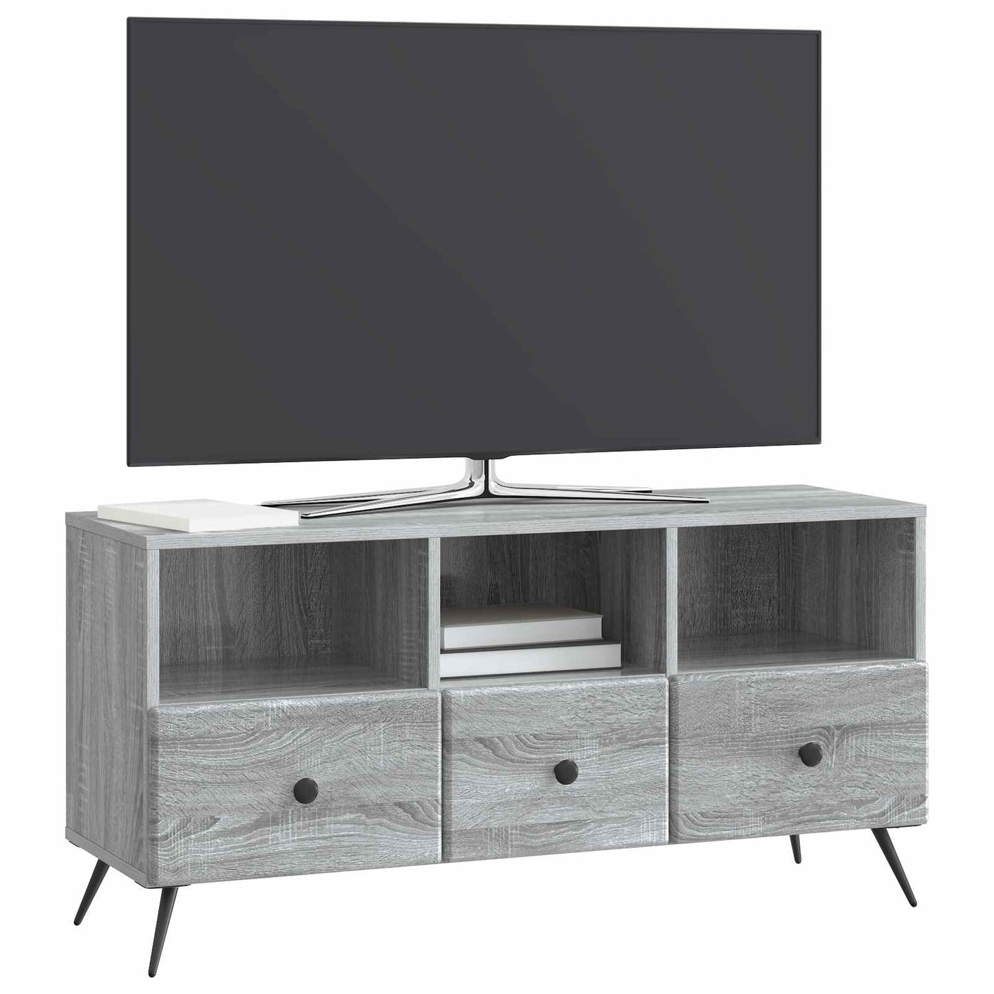 TV-Schränk Graues Sonoma 102 x 34,5 x 50 cm Holzwerkstoff